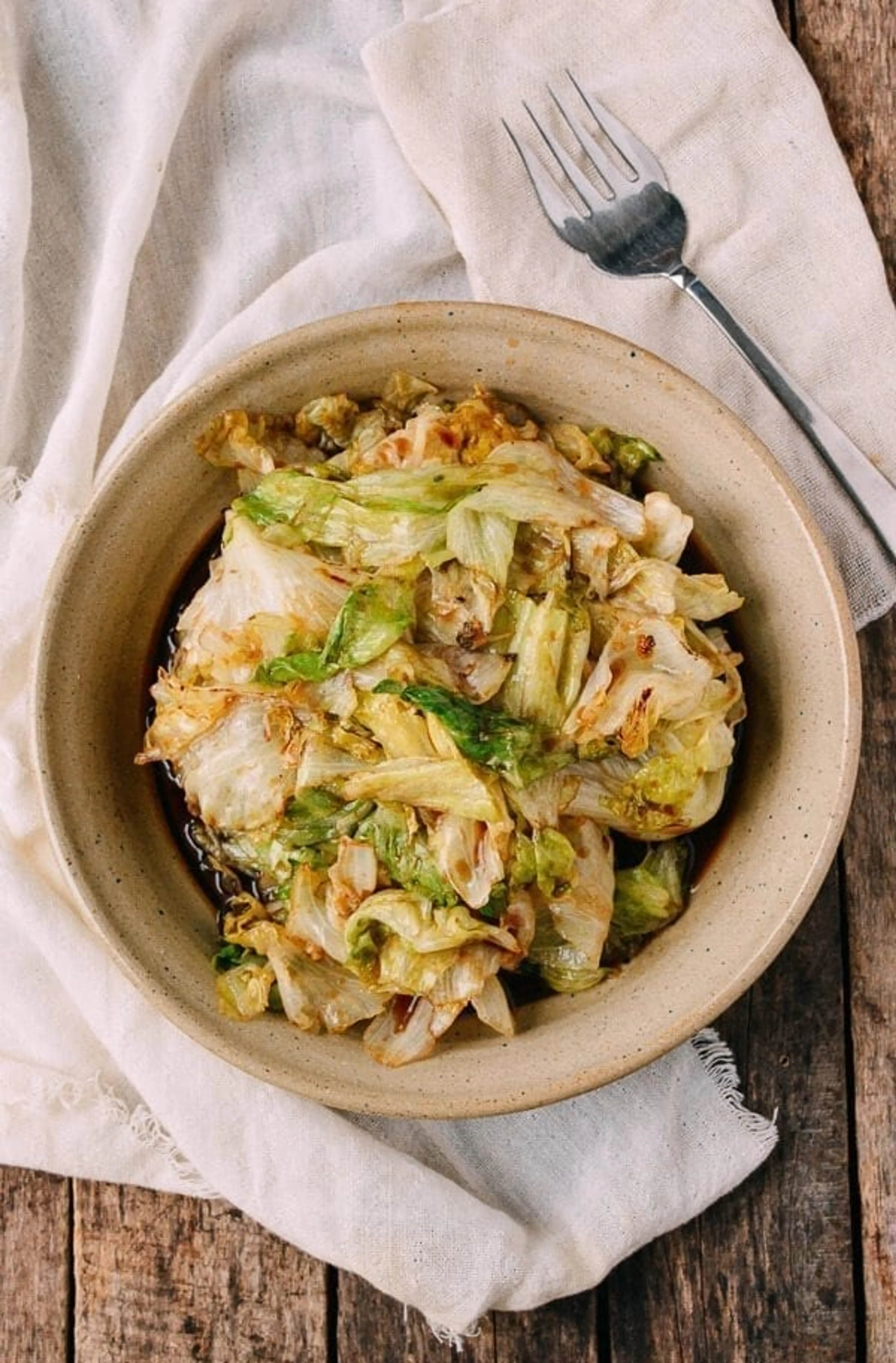 Stir-Fried Lettuce, A Healthy Cooked Lettuce Recipe