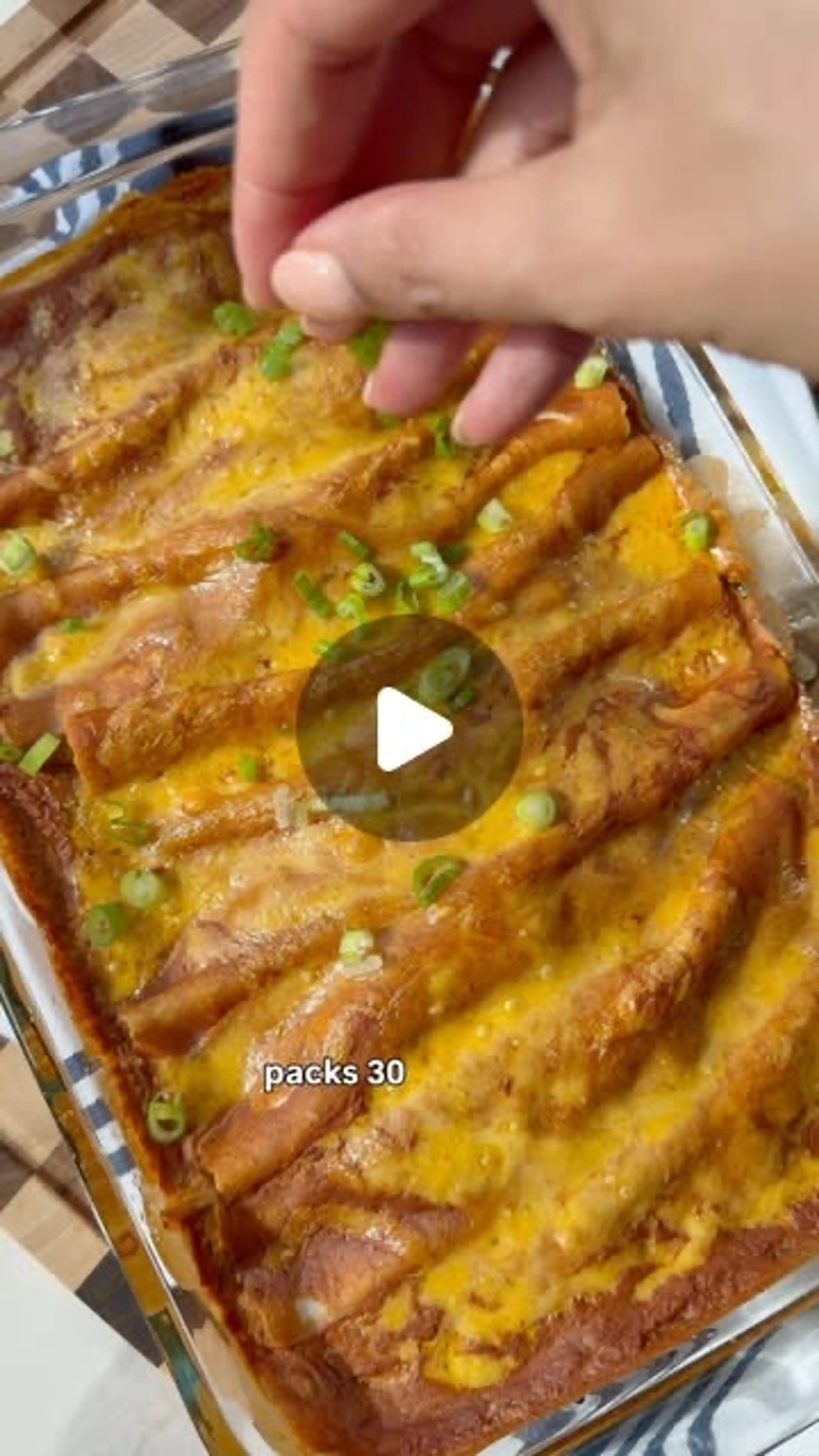 Creamy High-protein, High-fiber Enchiladas