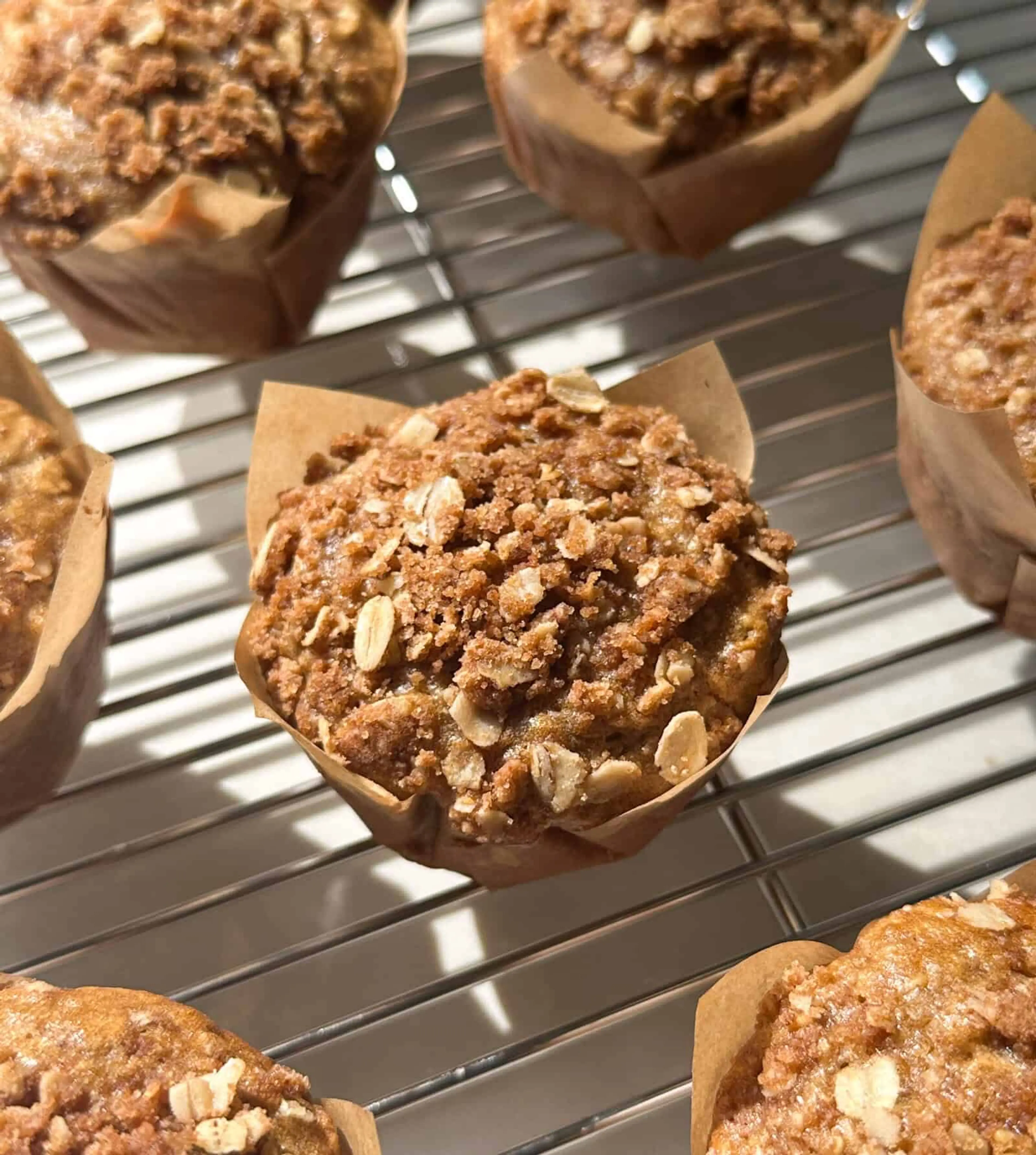 Oatmeal Raisin Muffins