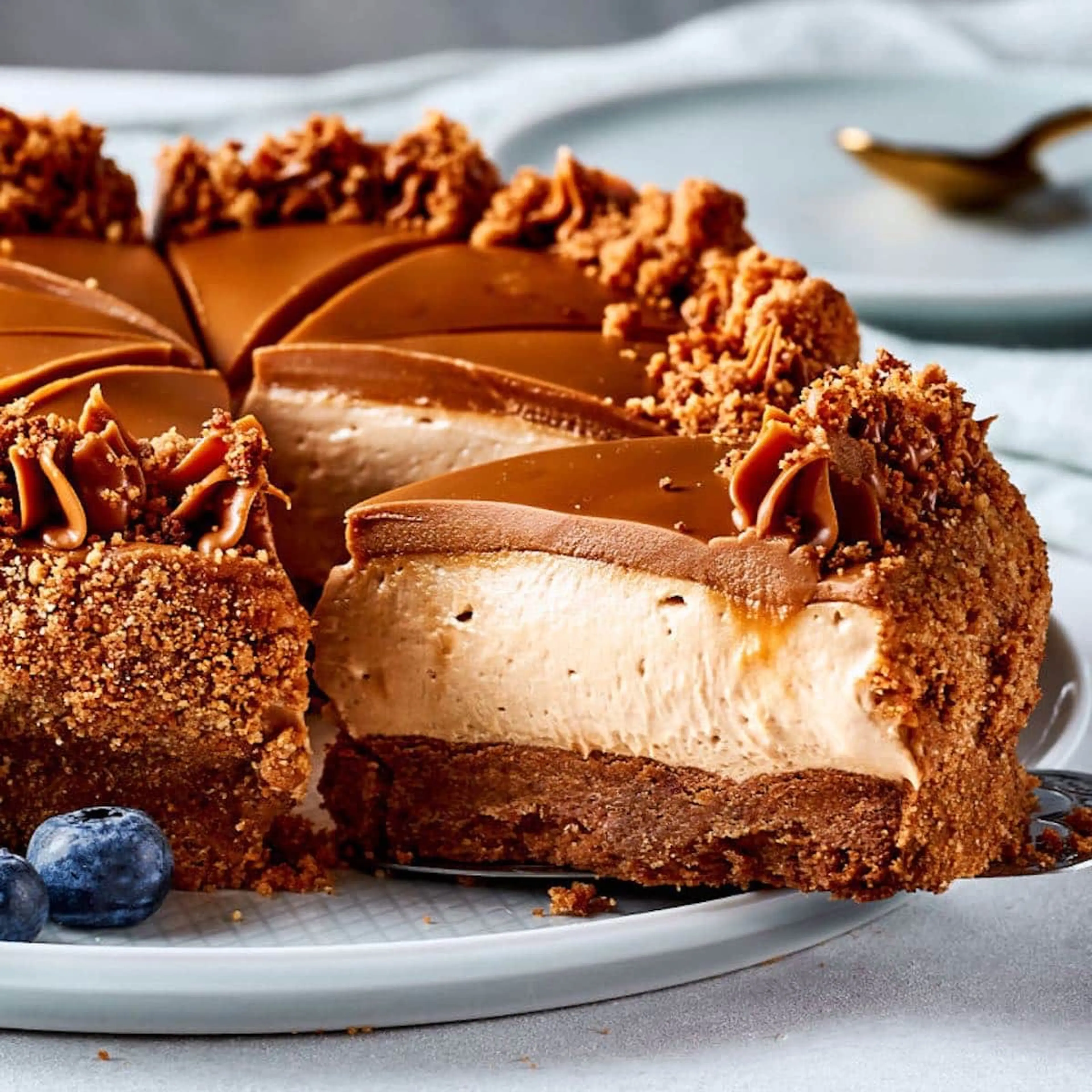 Biscoff Cheesecake (6 Ingredients)