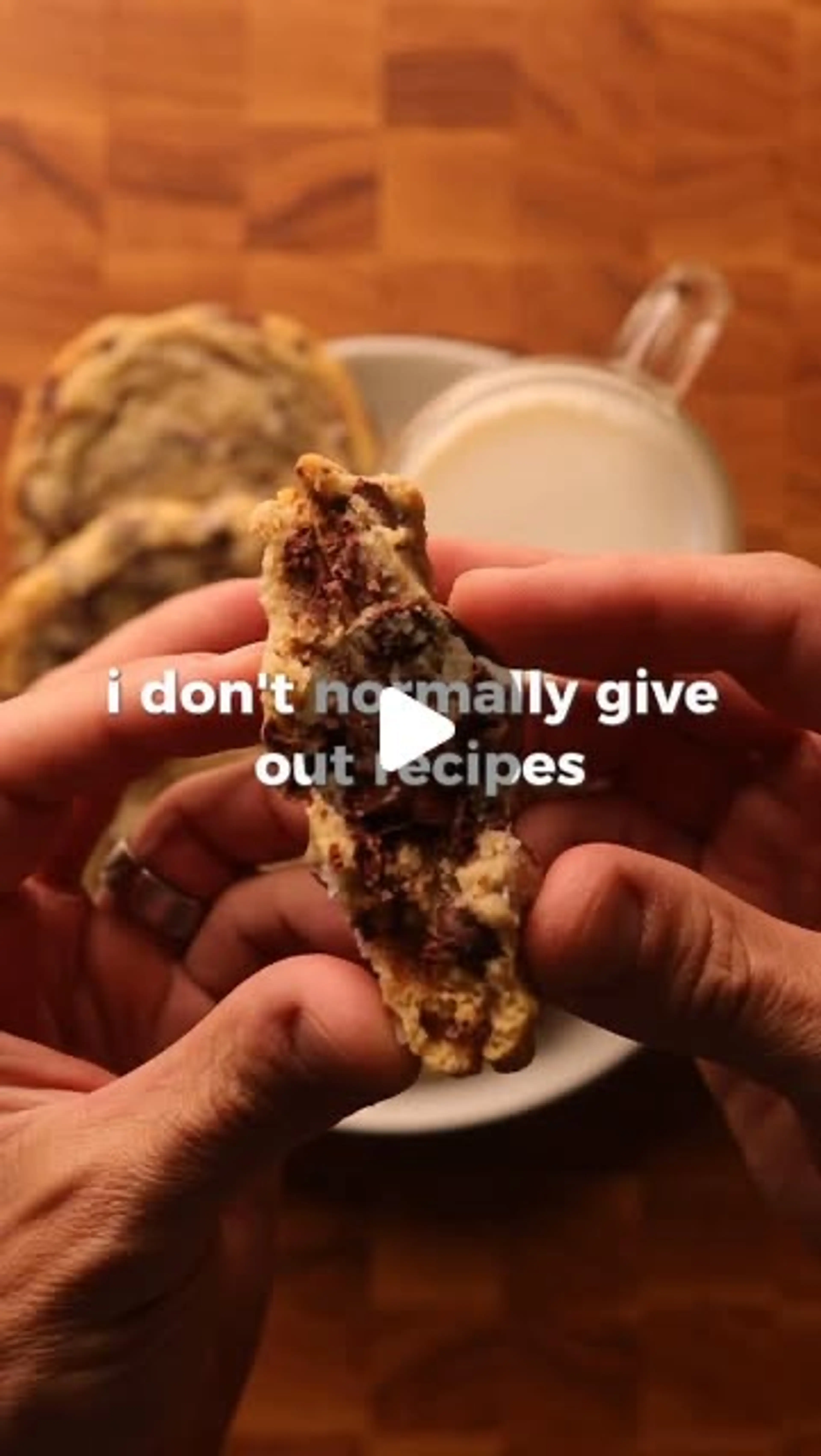 Dad’s Chocolate Chip Cookie Recipe