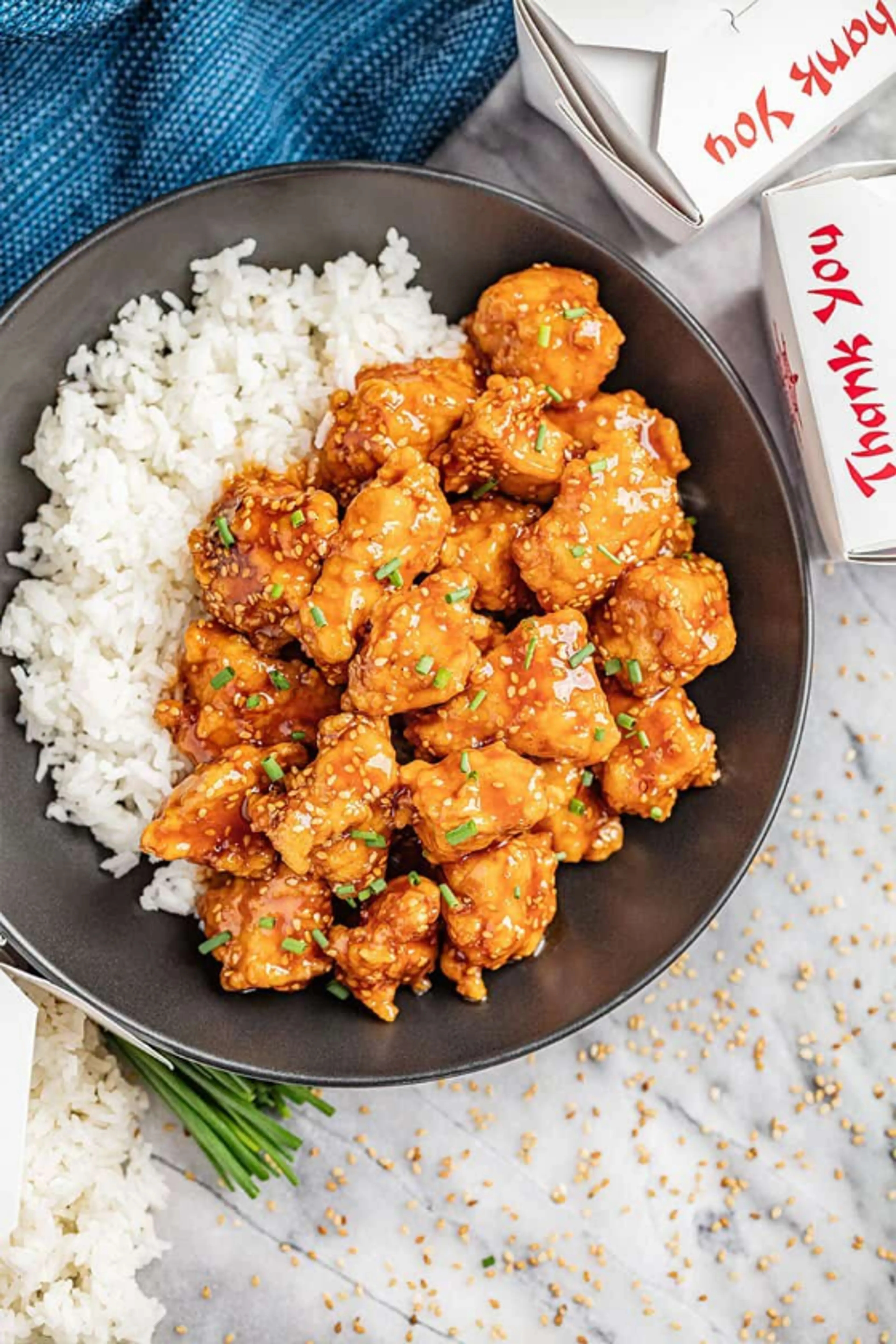 Takeout Sesame Chicken