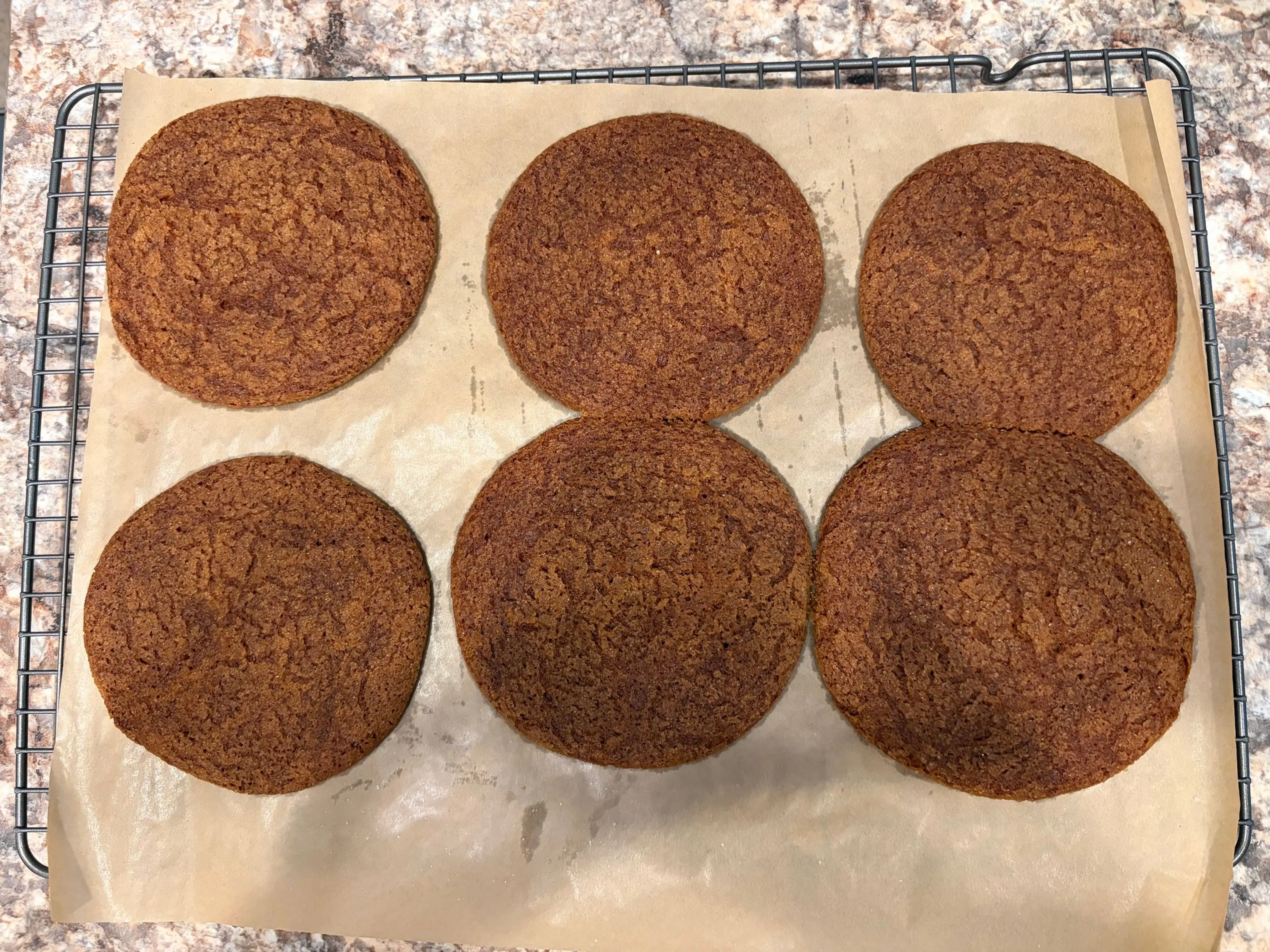 Crispy Gingersnap Cookies