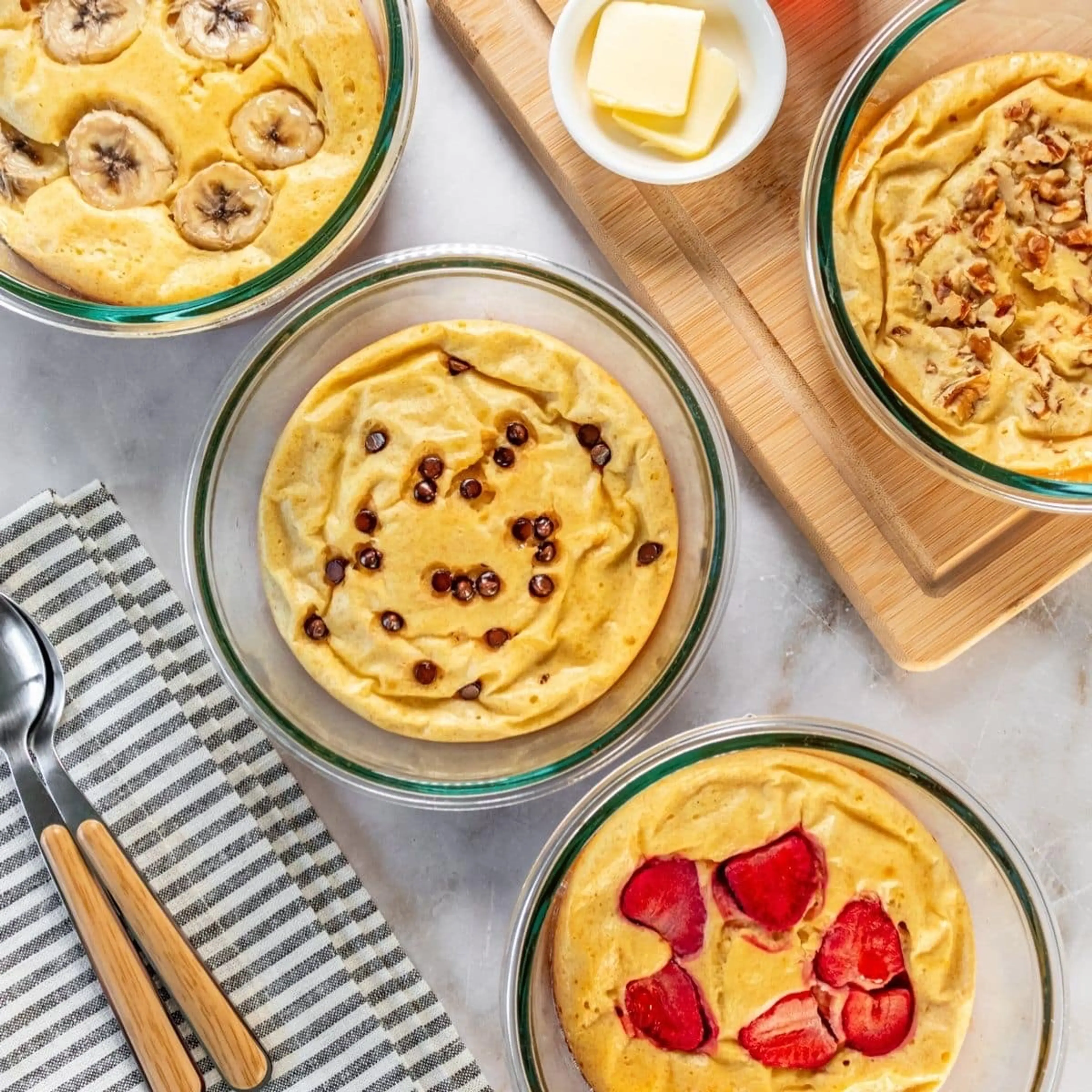 Protein Pancake Bowls