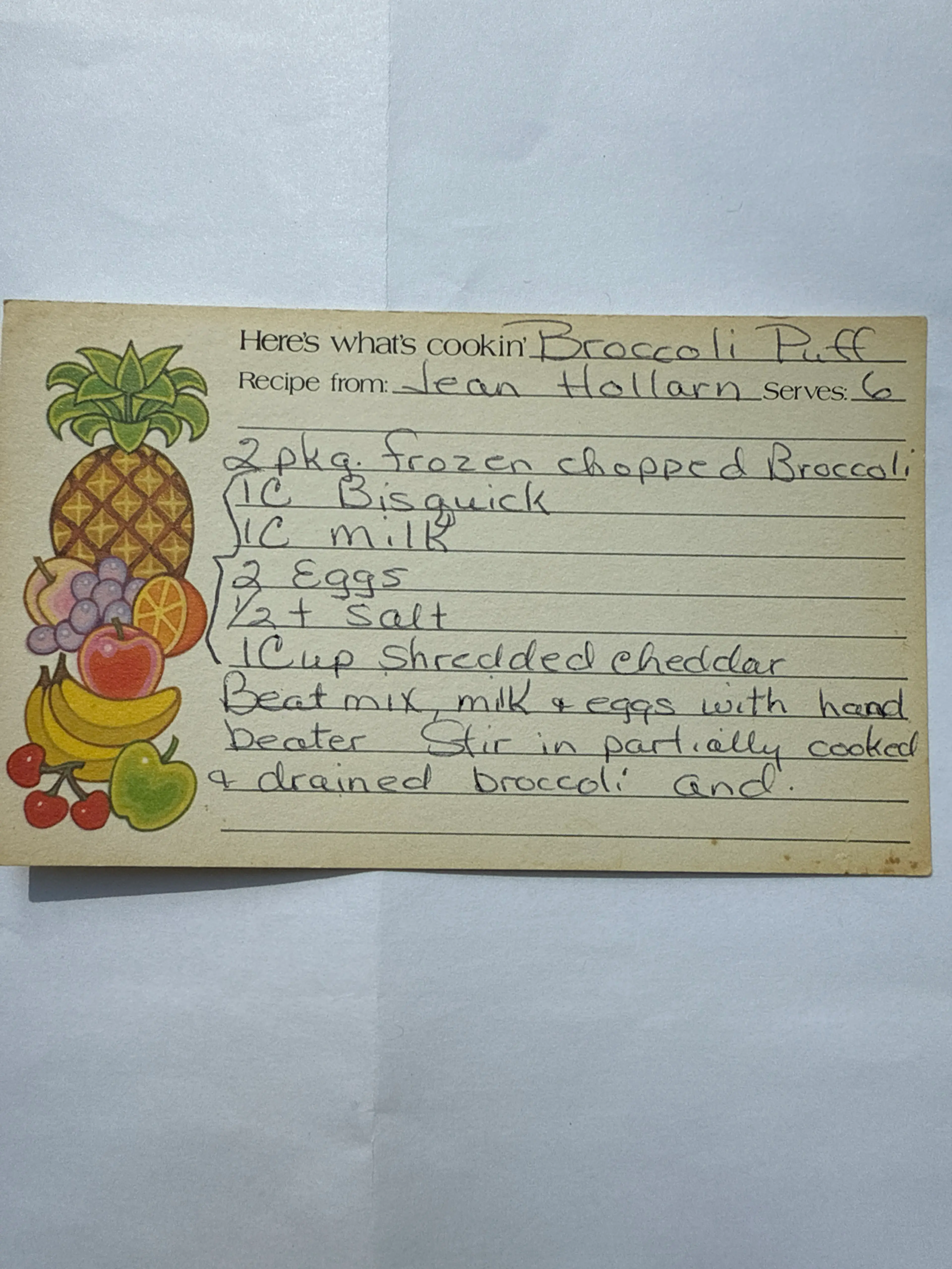Broccoli Puff