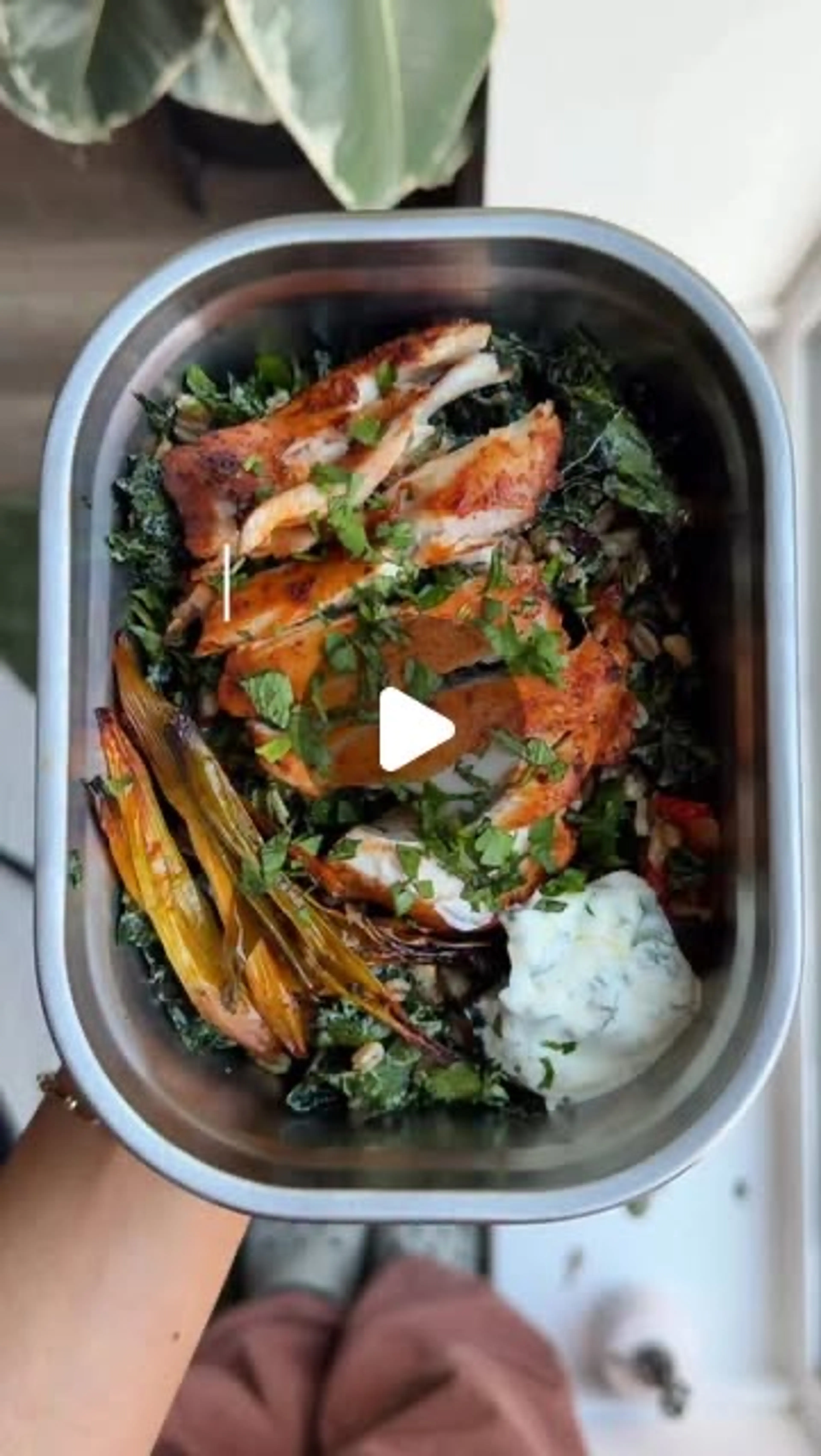 Harissa Chicken Tray Bake