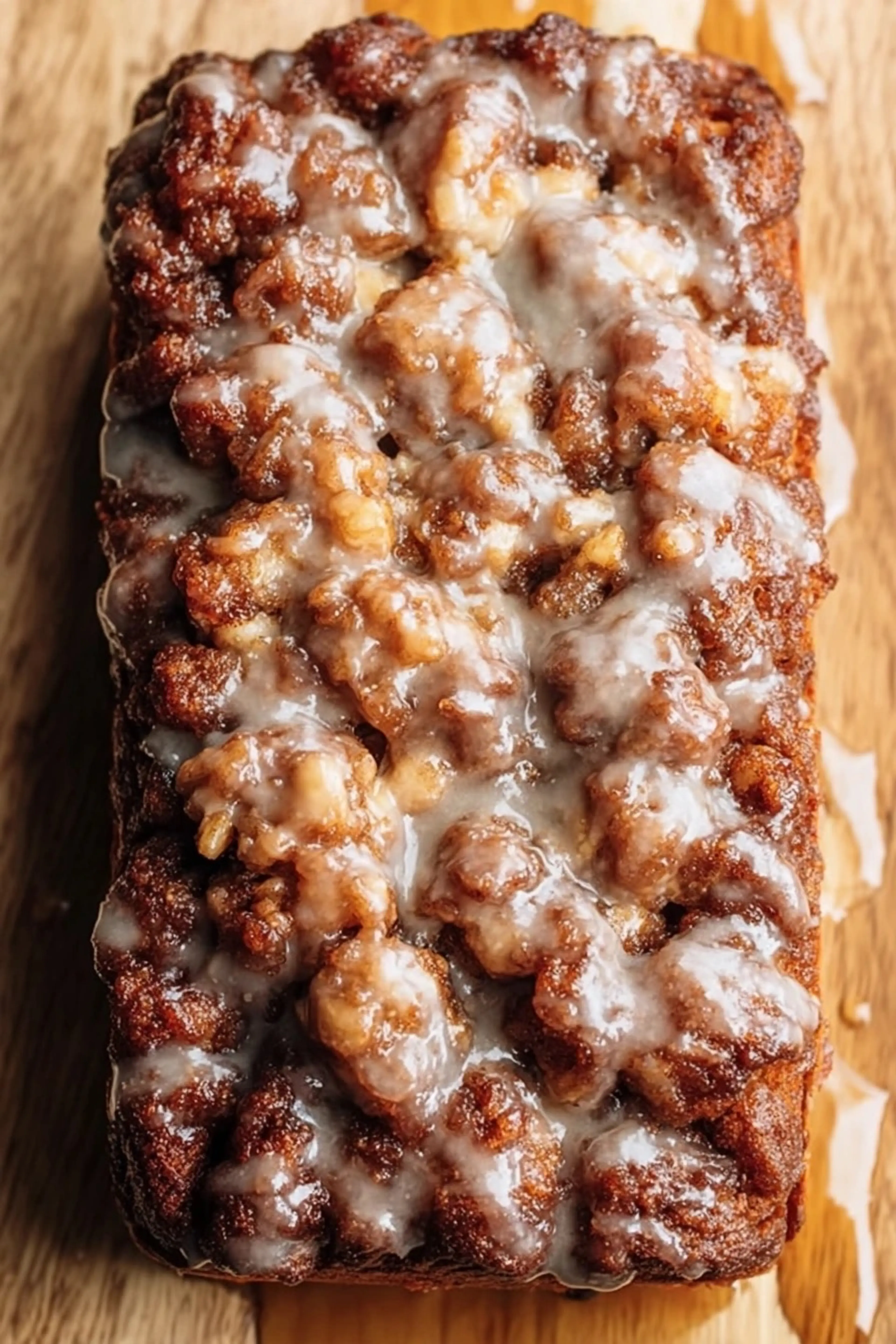 Easy Amish Apple Fritter Bread