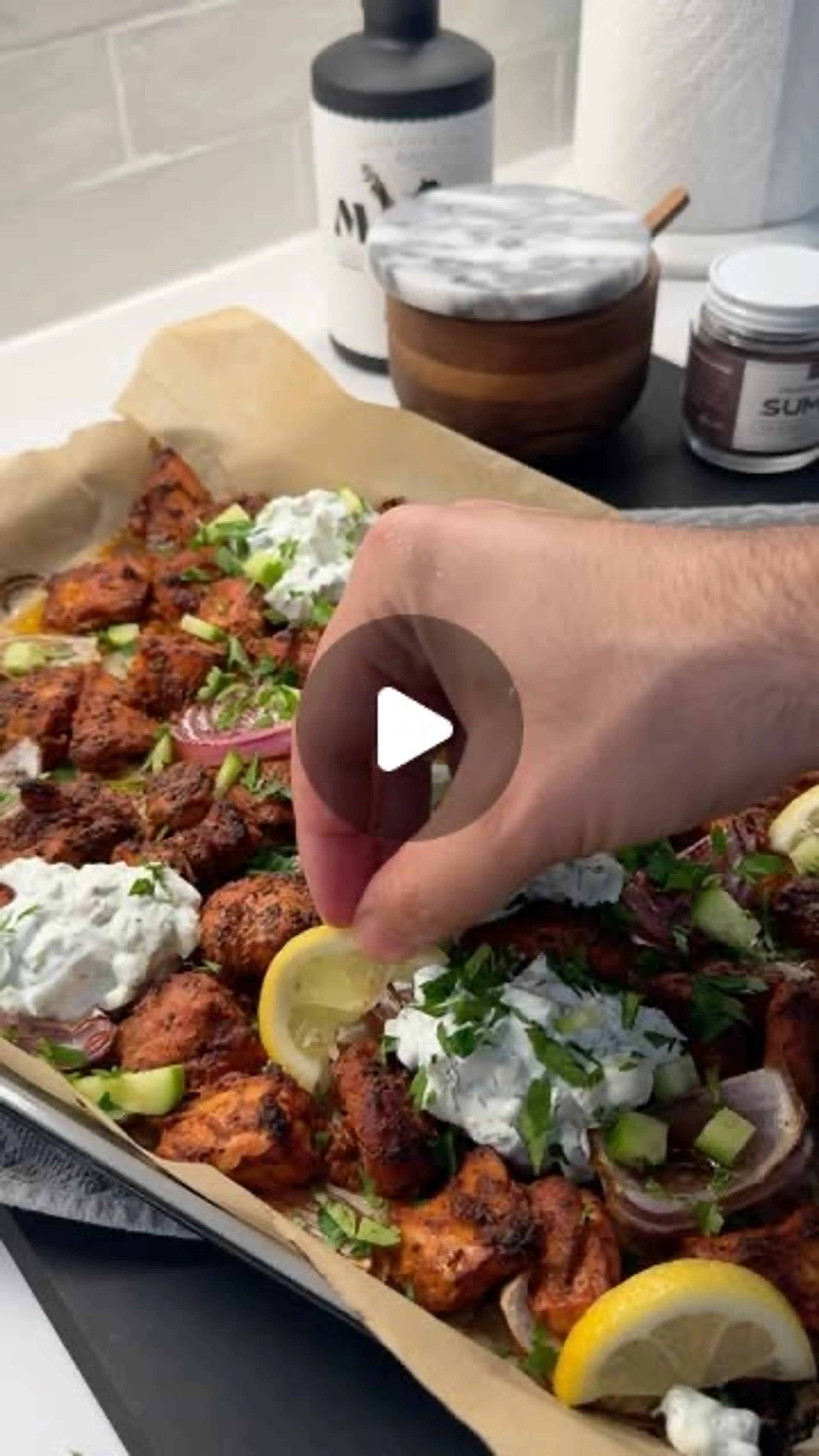 Mediterranean Sheet Pan Chicken