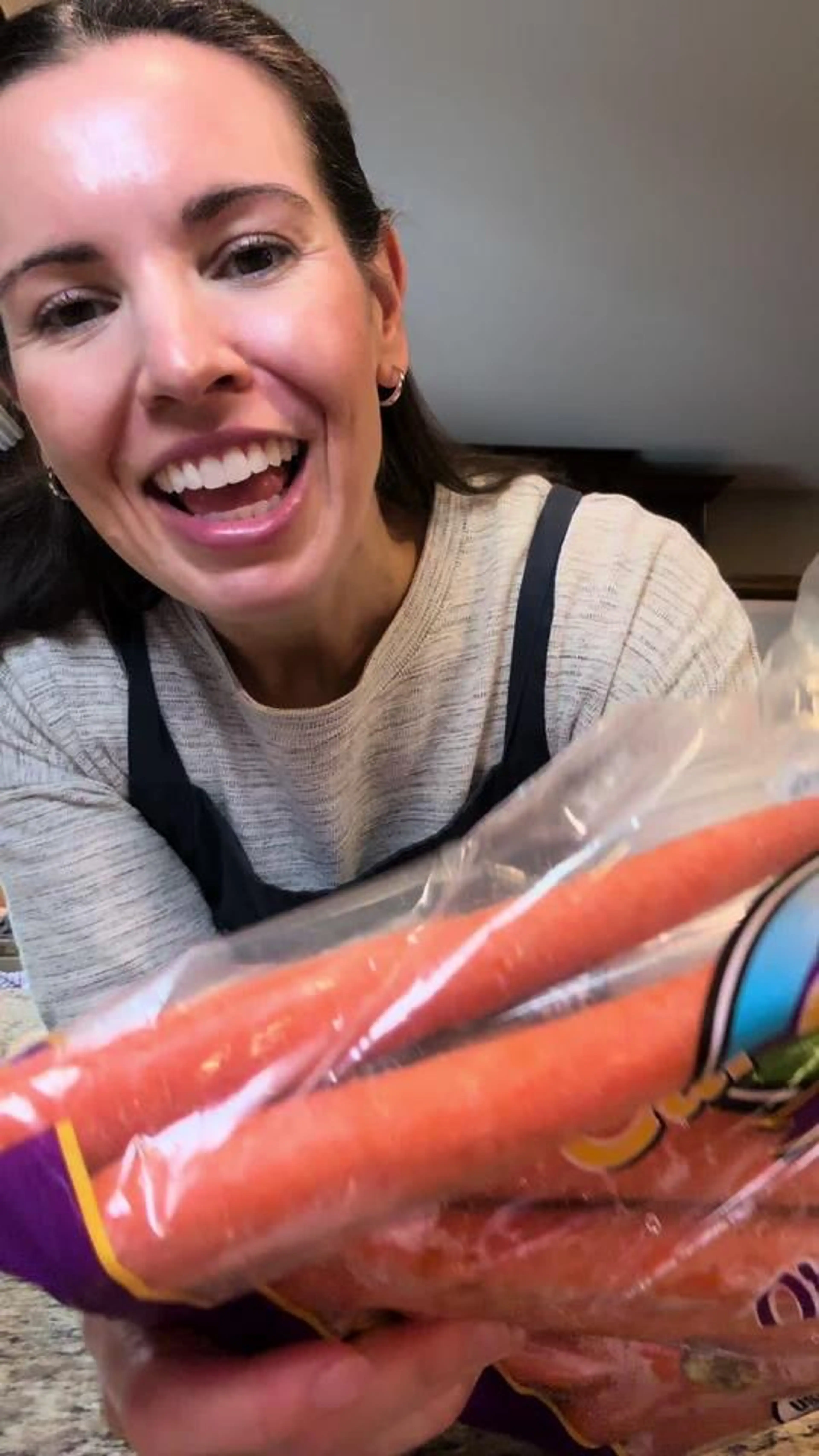 Roasted Soy Maple Carrots