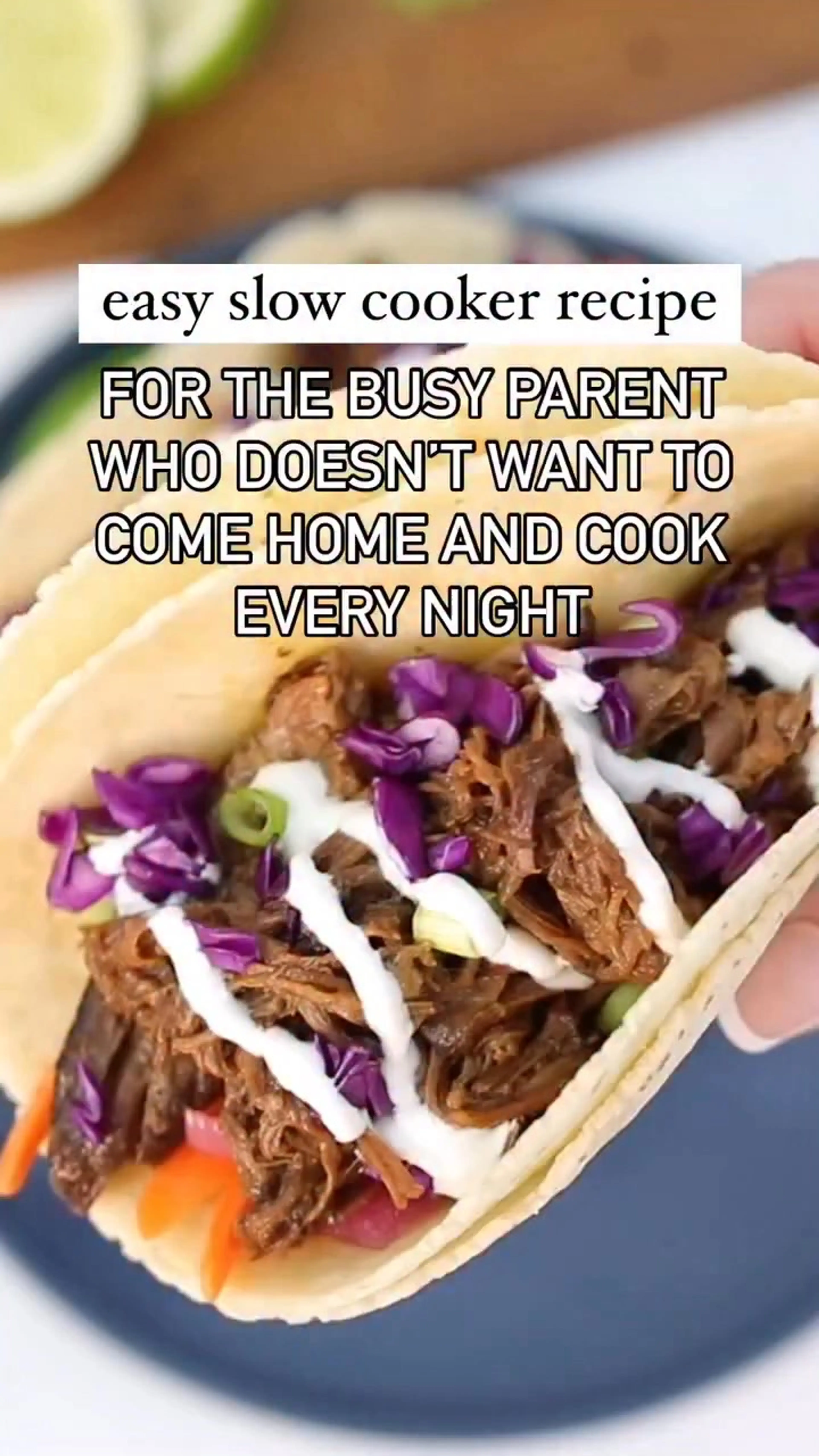 These Slow Cooker Korean Beef Tacos Are It