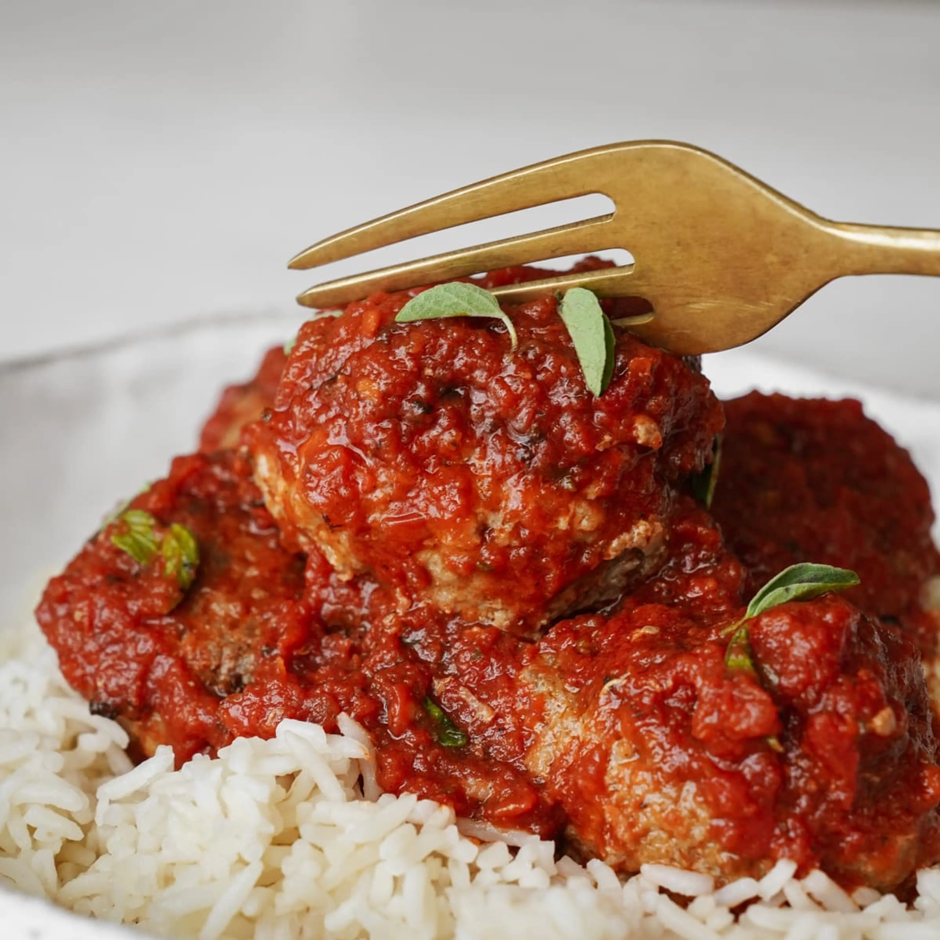 Greek Soutzoukakia (Greek Meatballs in Tomato Sauce)