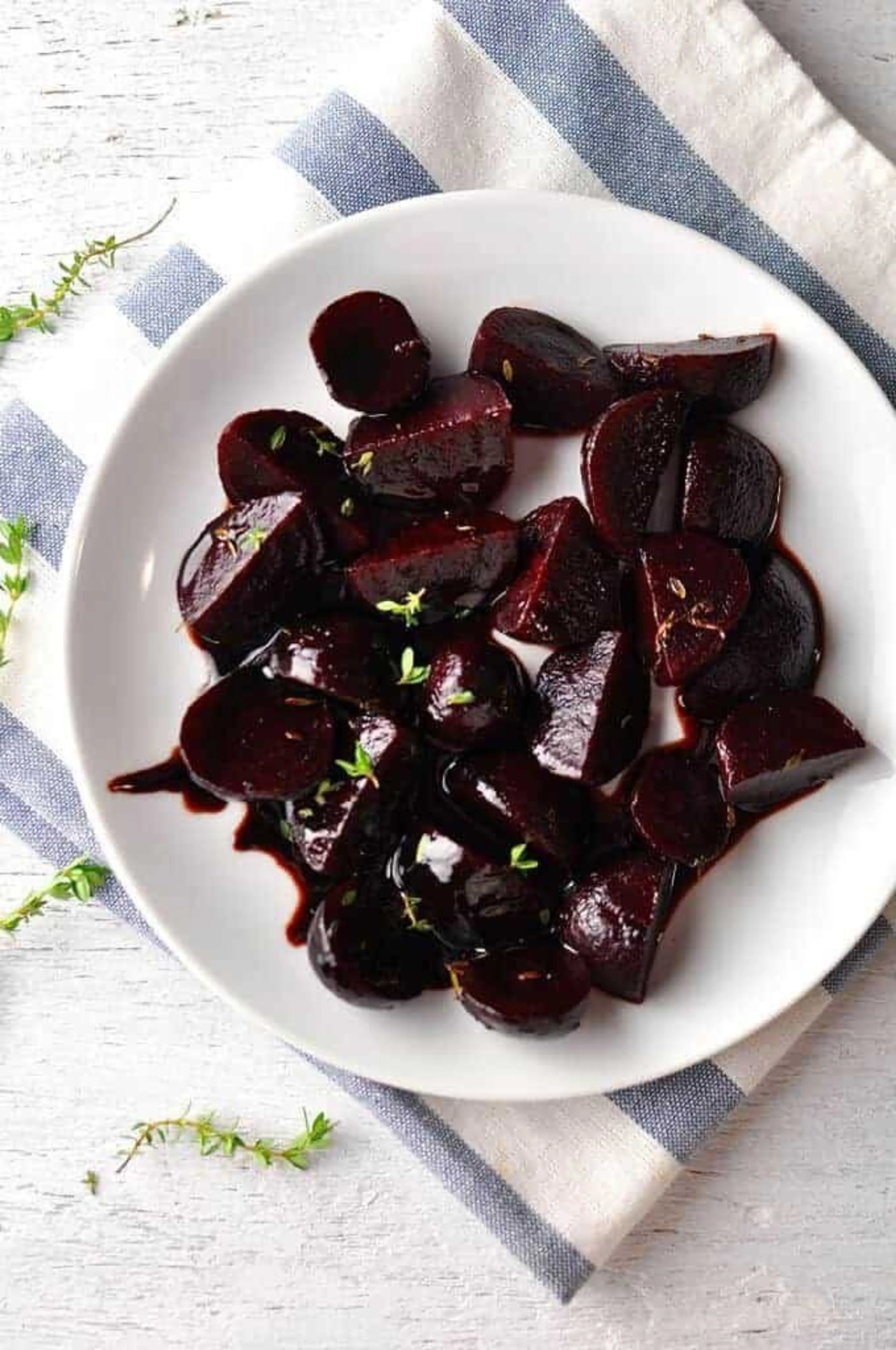 Balsamic Glazed Beetroot