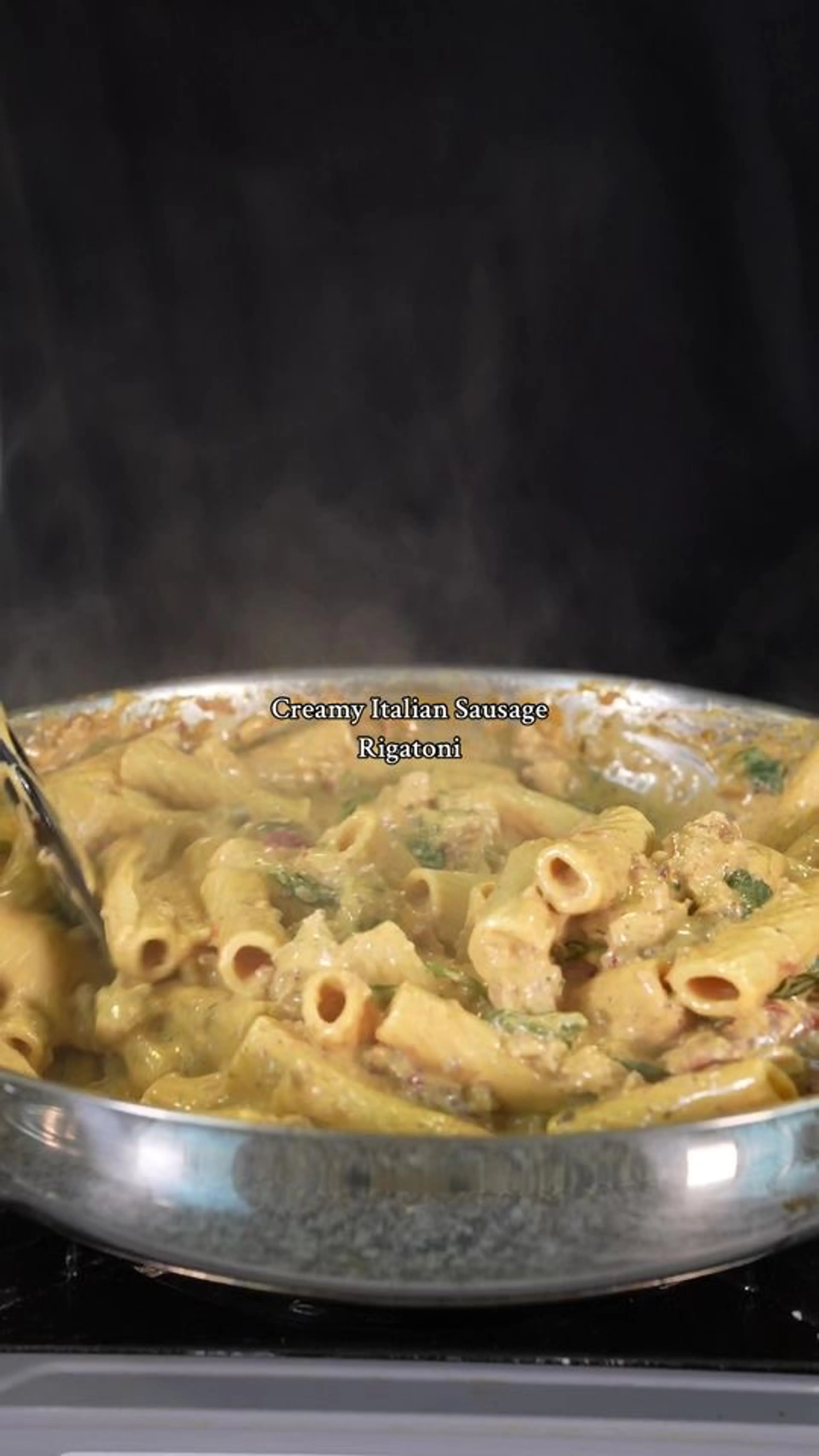 Creamy Italian Sausage Rigatoni Recipe