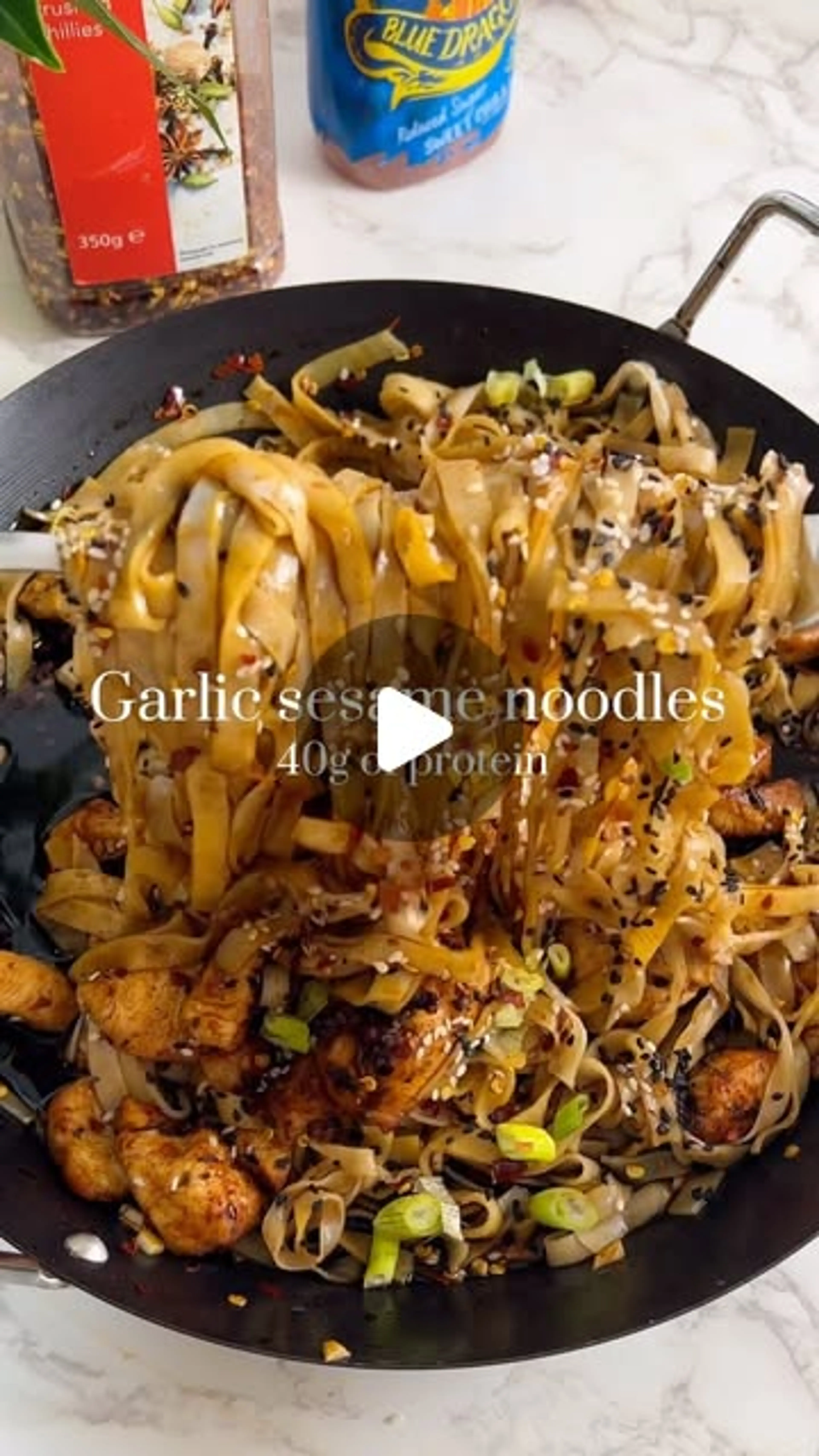 Garlic Sesame Noodles