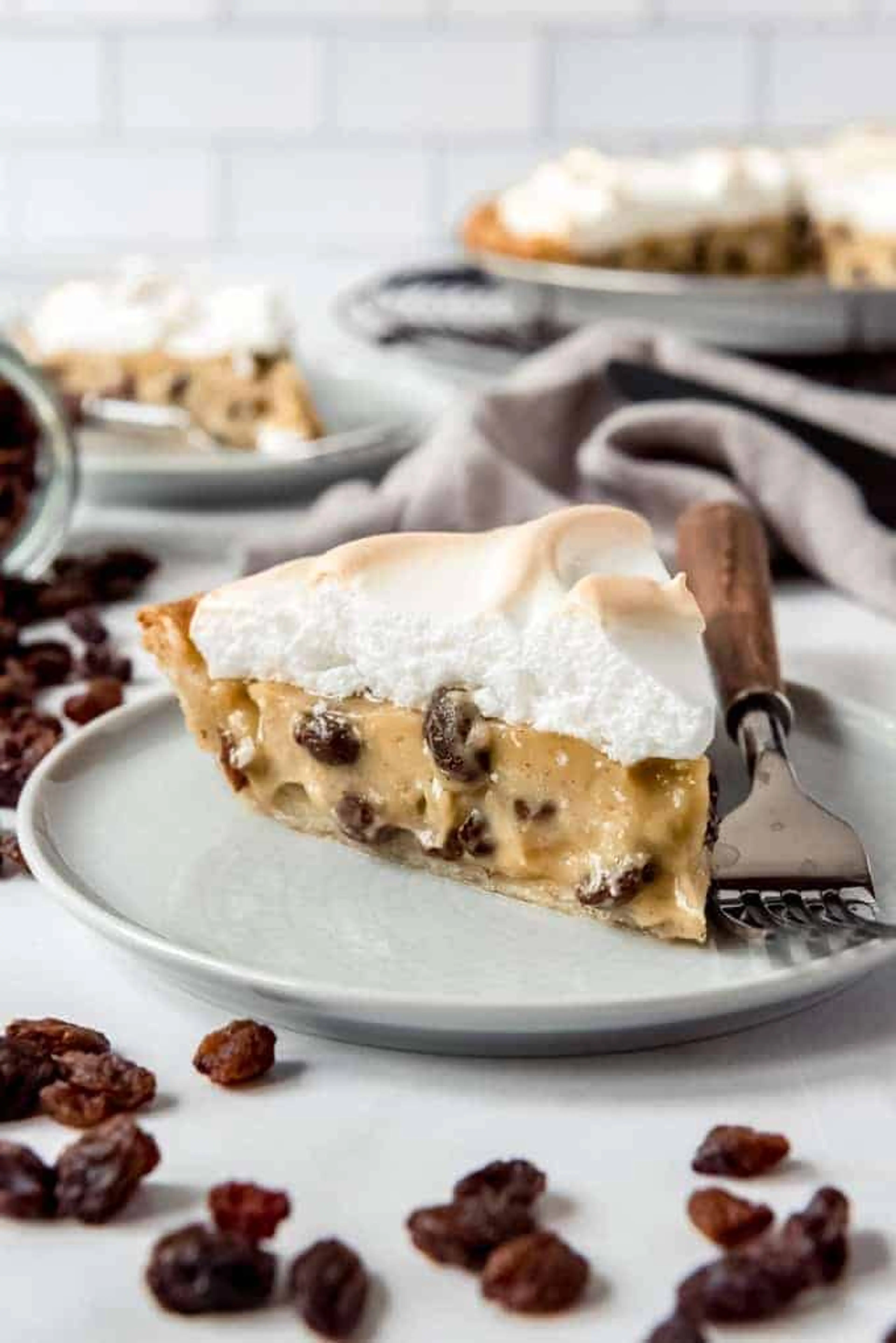 Raisin Cream Pie Recipe