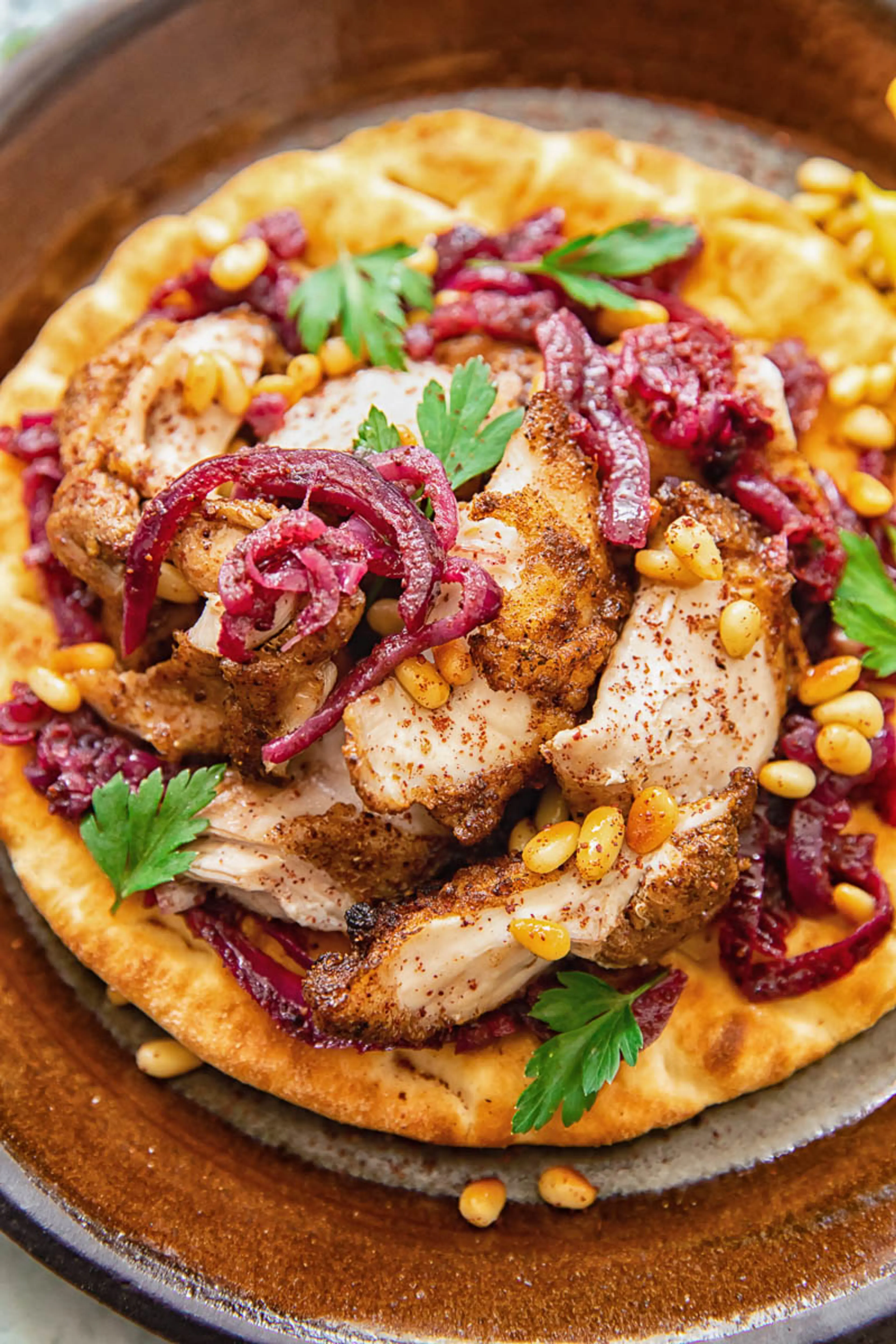 PALESTINIAN MUSAKHAN (Chicken Breast Version)