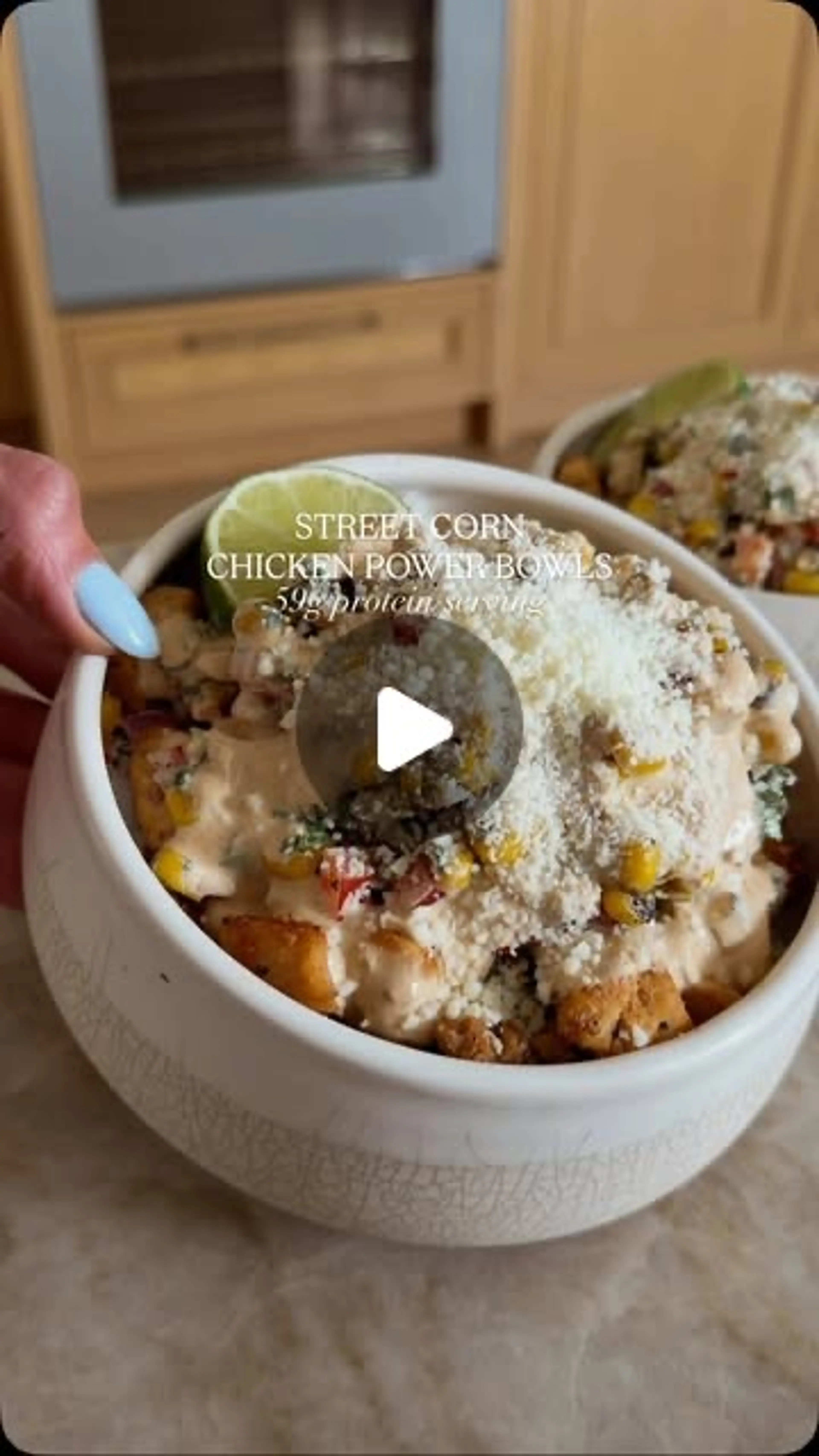 Street Corn Chicken Power Bowl