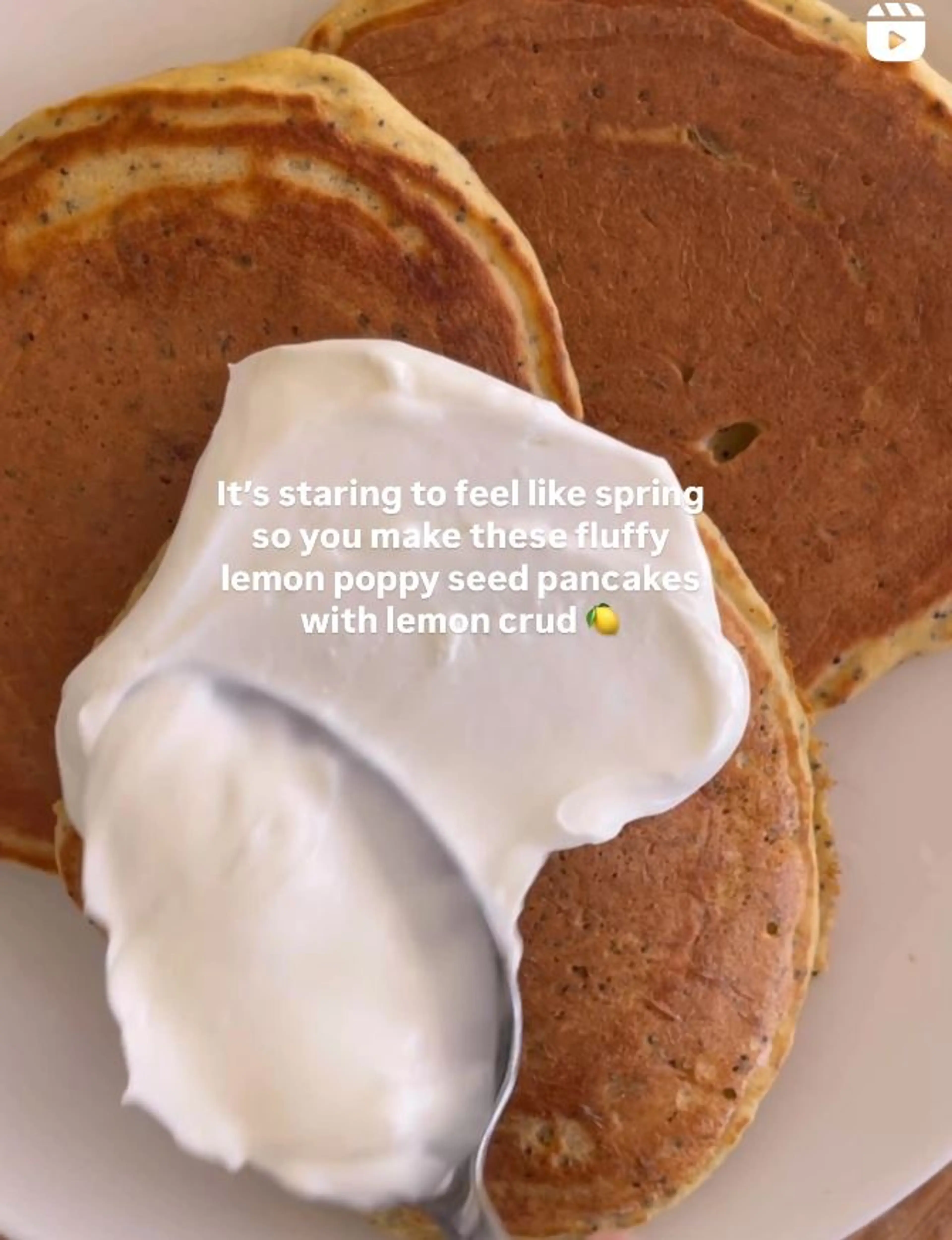 Lemon Poppyseed Pancakes