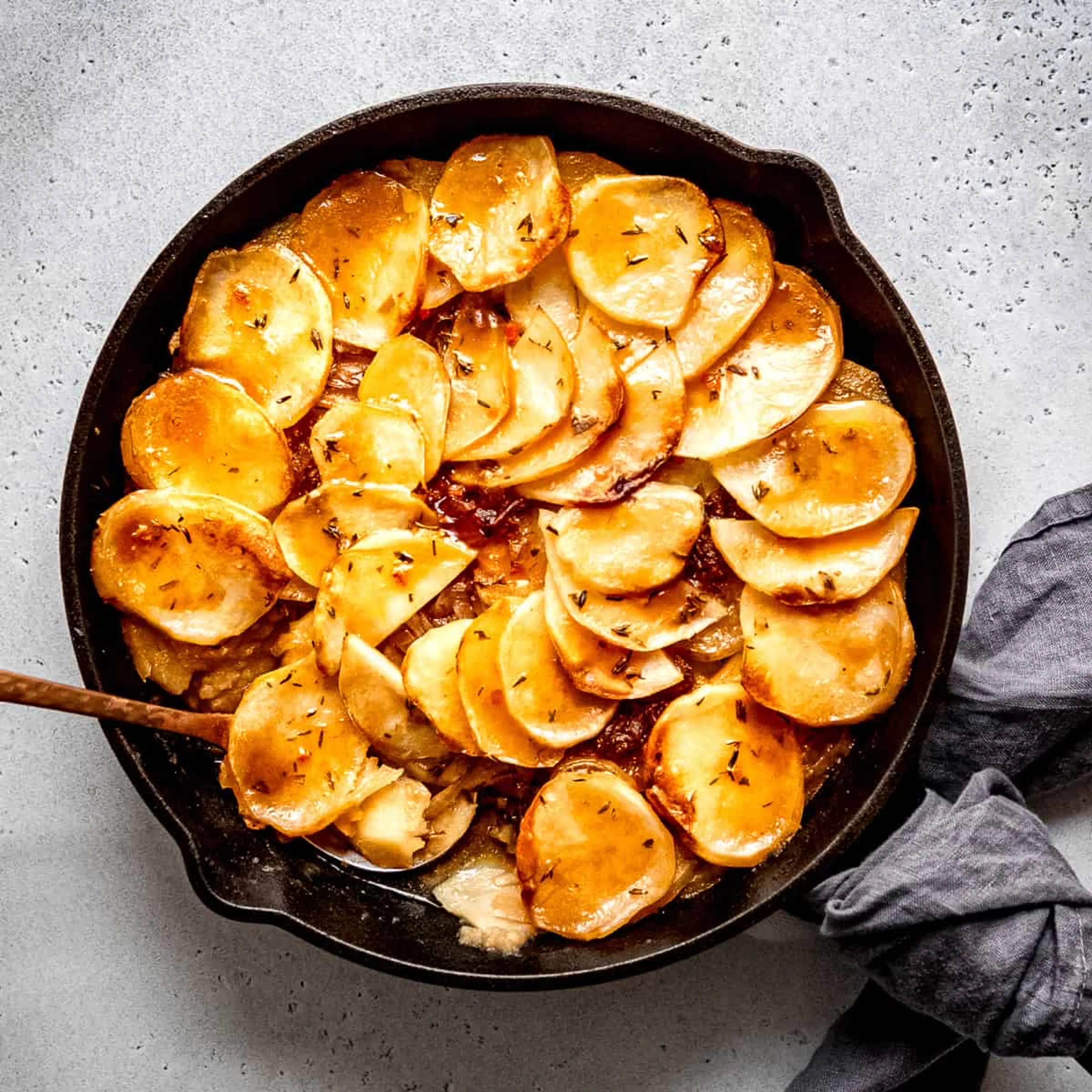 The BEST Easy Boulangère Potatoes
