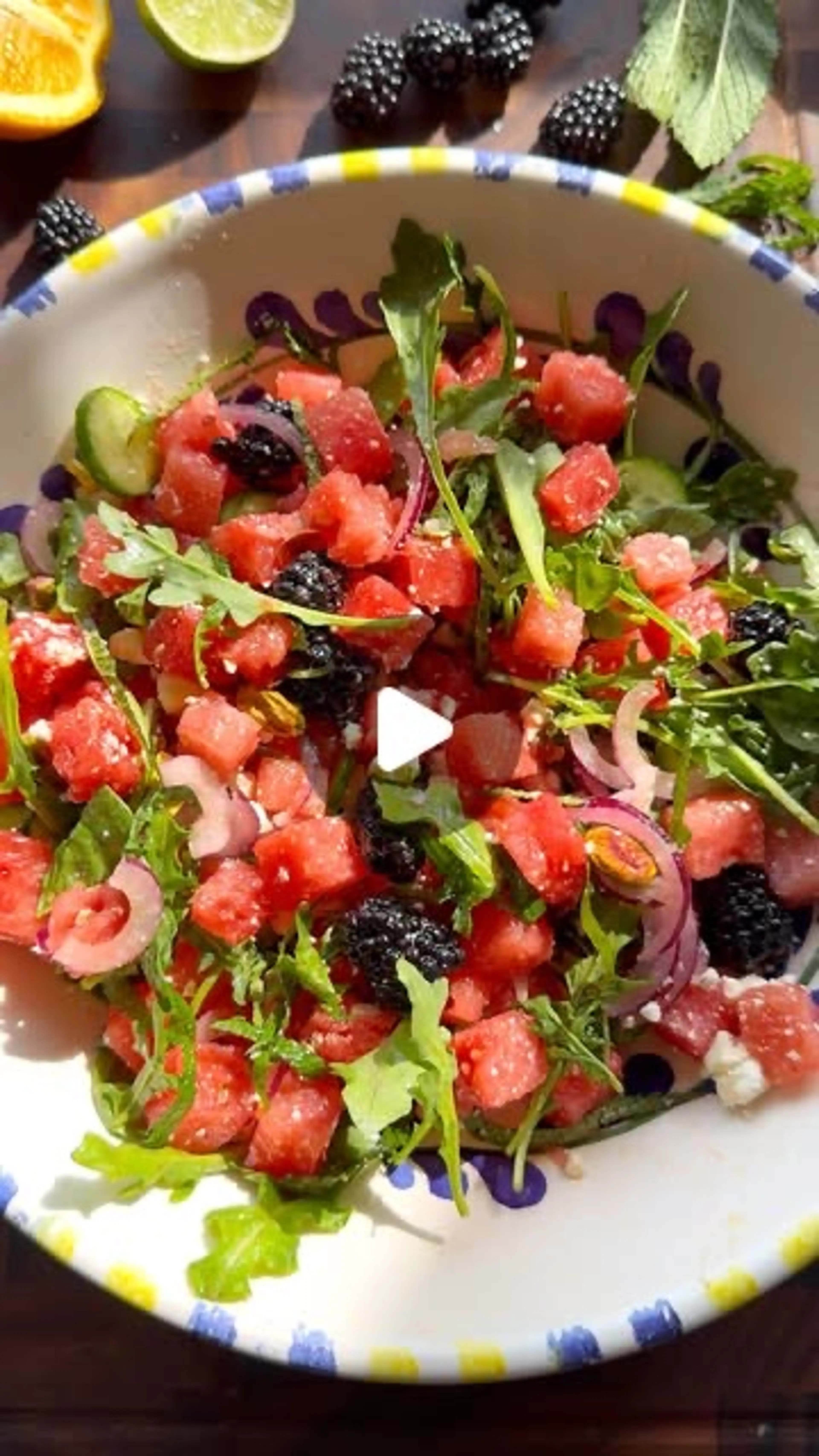 Watermelon Feta Salad