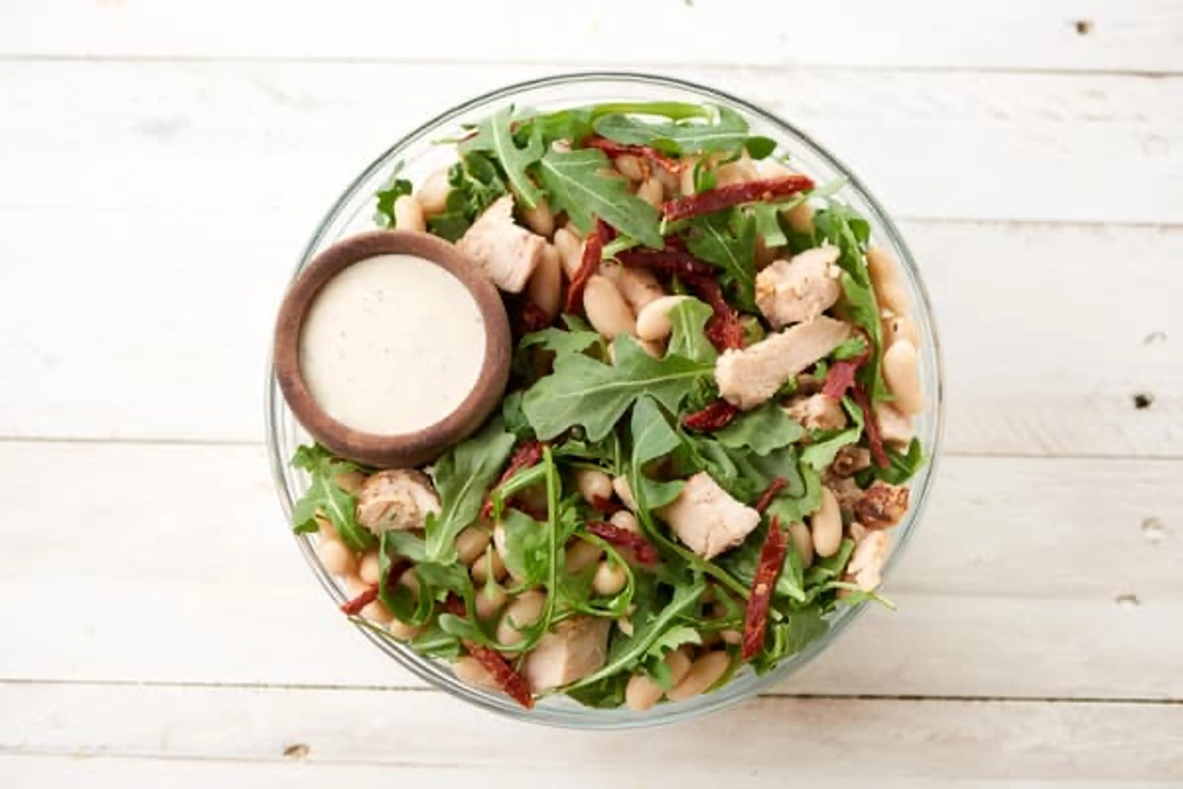 Tuscan Chicken Salad no cooking required