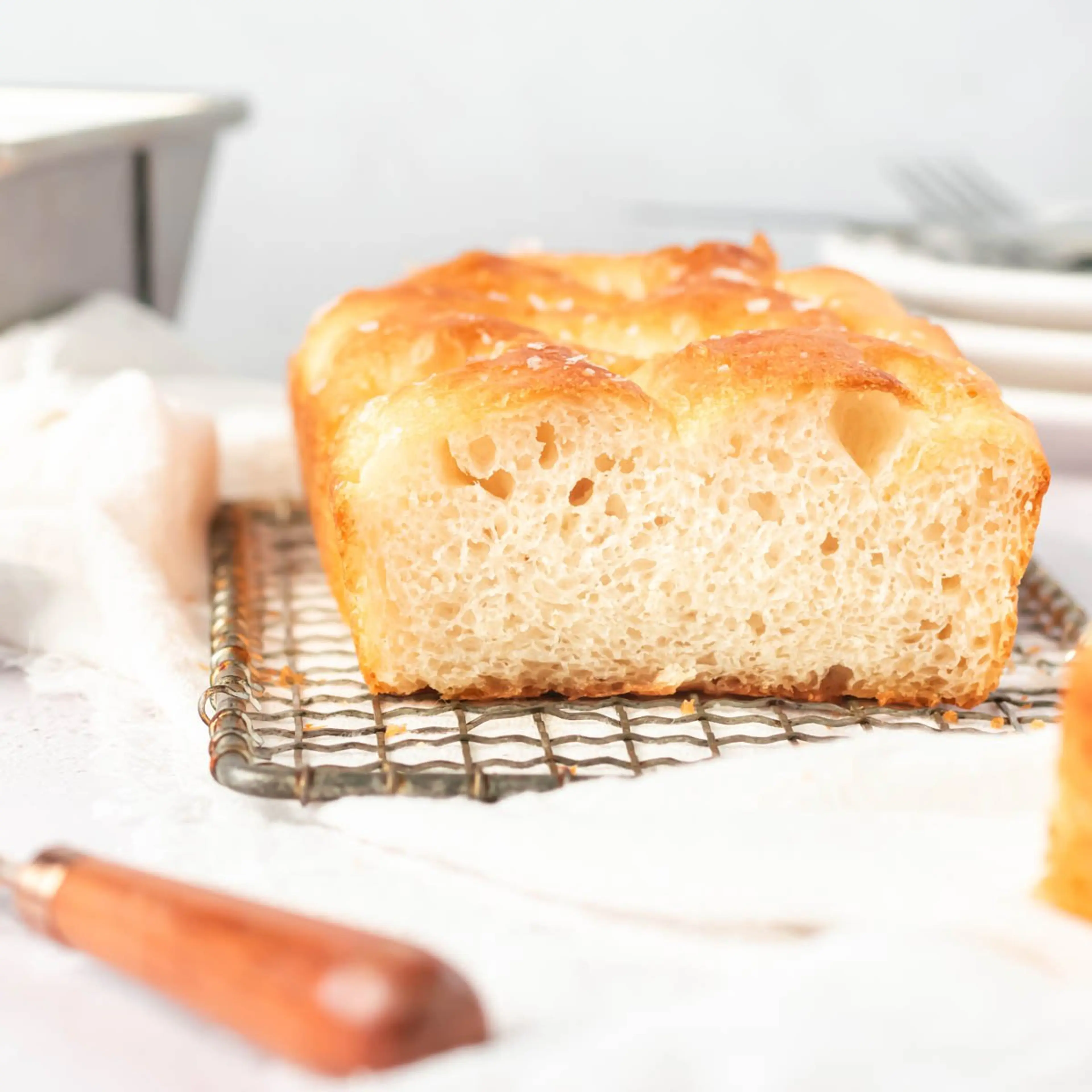 Loaf Pan Mini Focaccia