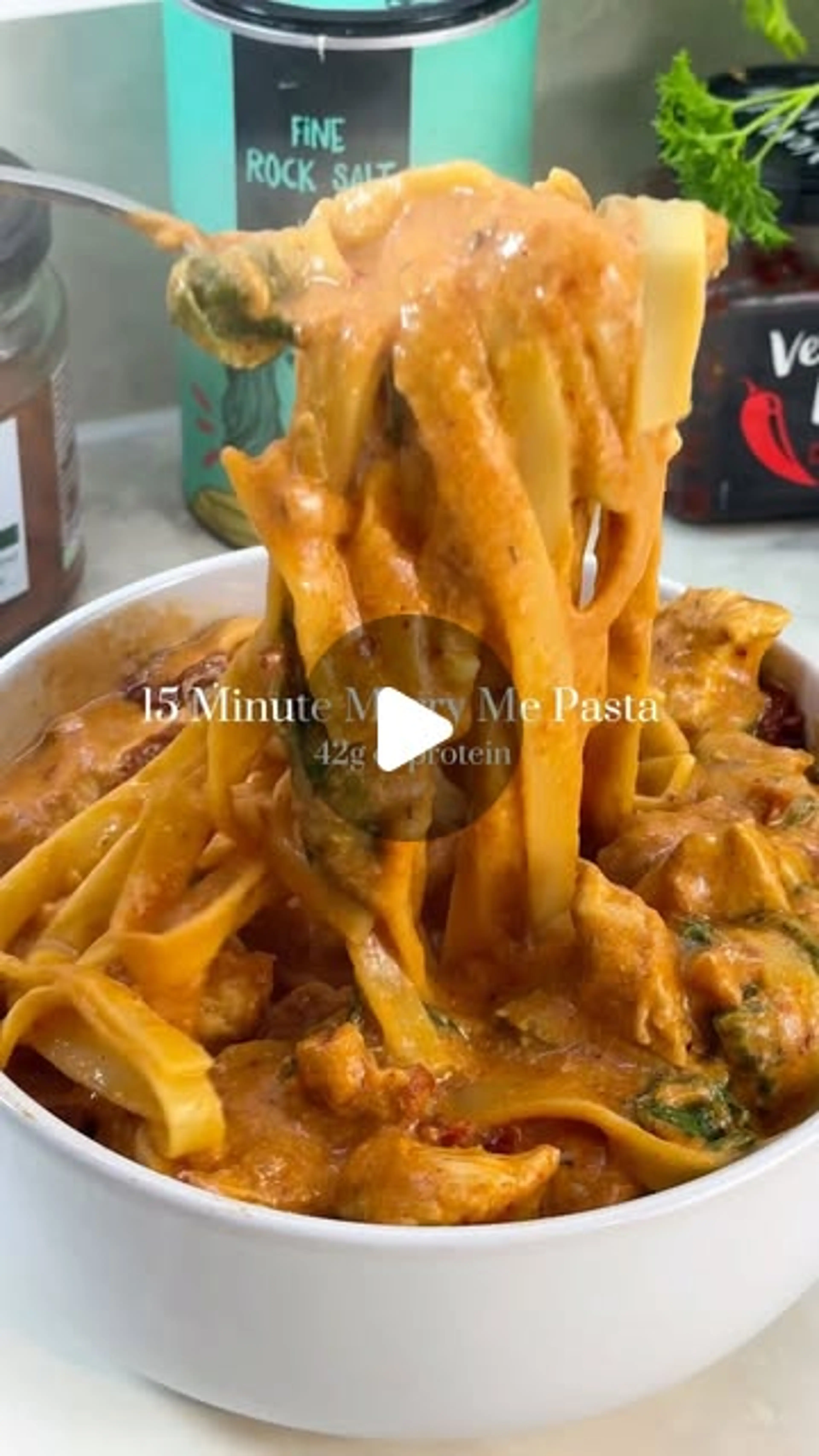 Marry Me Chicken Pasta