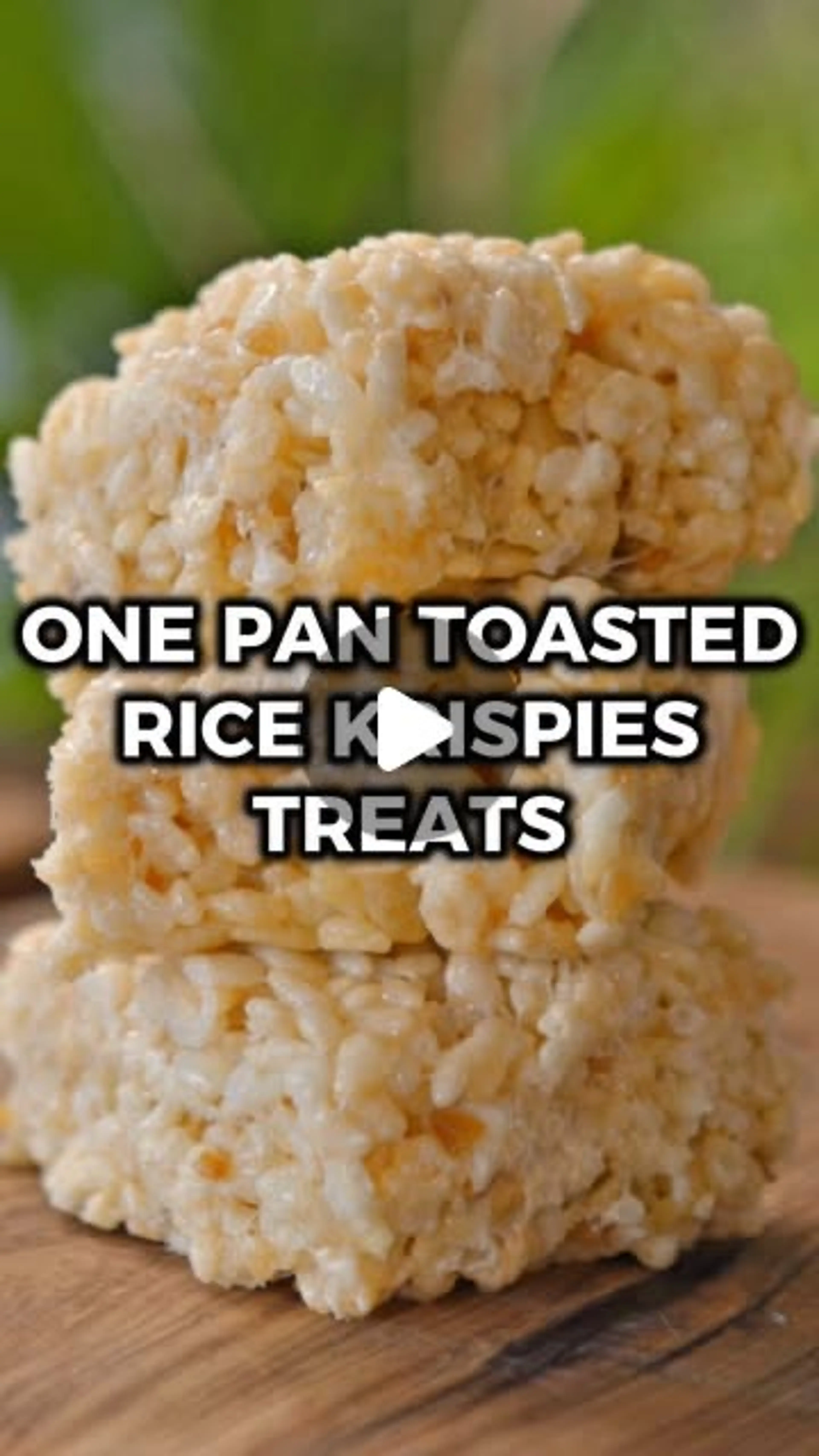 Toasty 1-dish No Mess Marshmallow Rice Crispy Treats