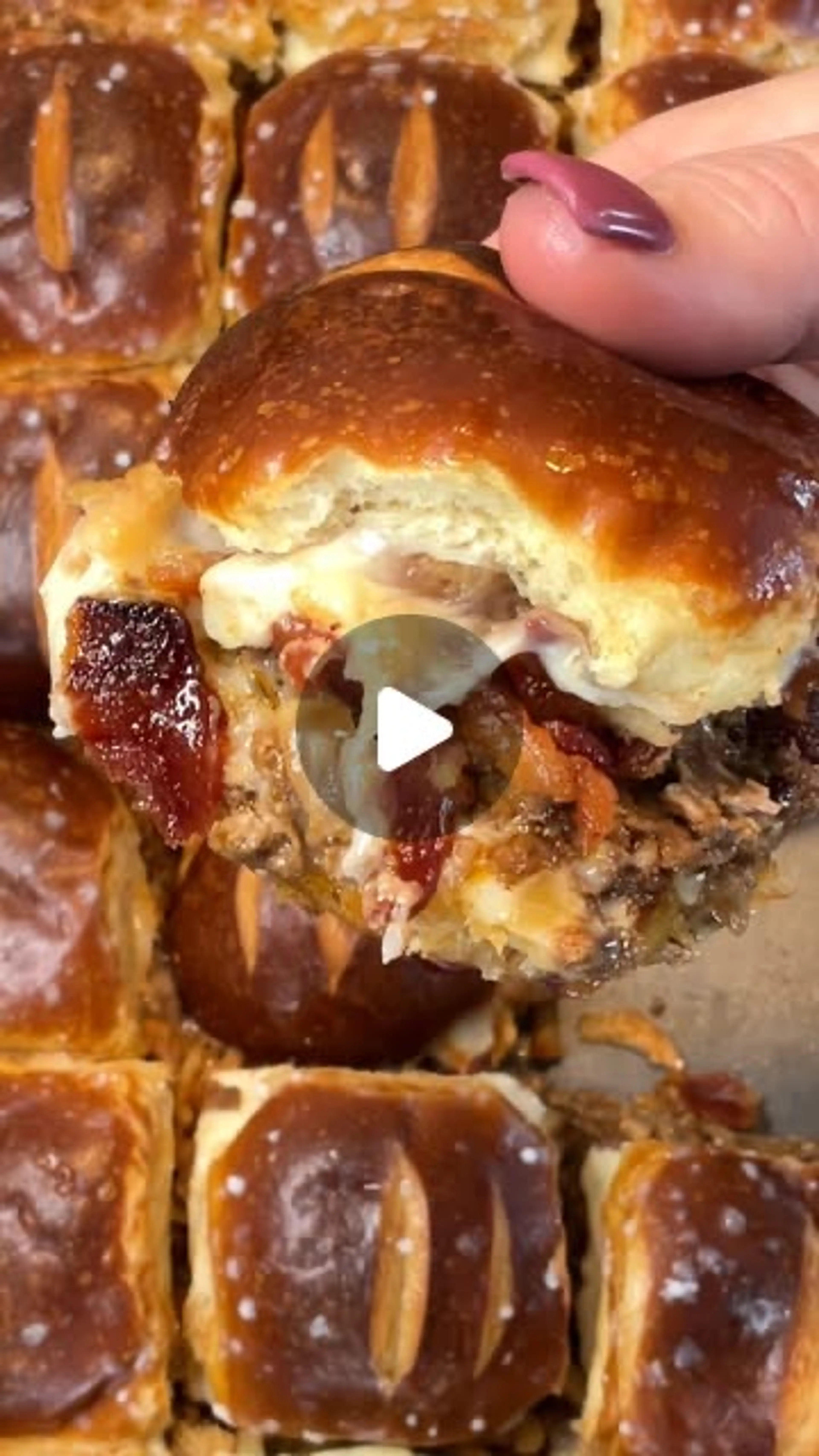 Bacon Cheeseburger Sliders