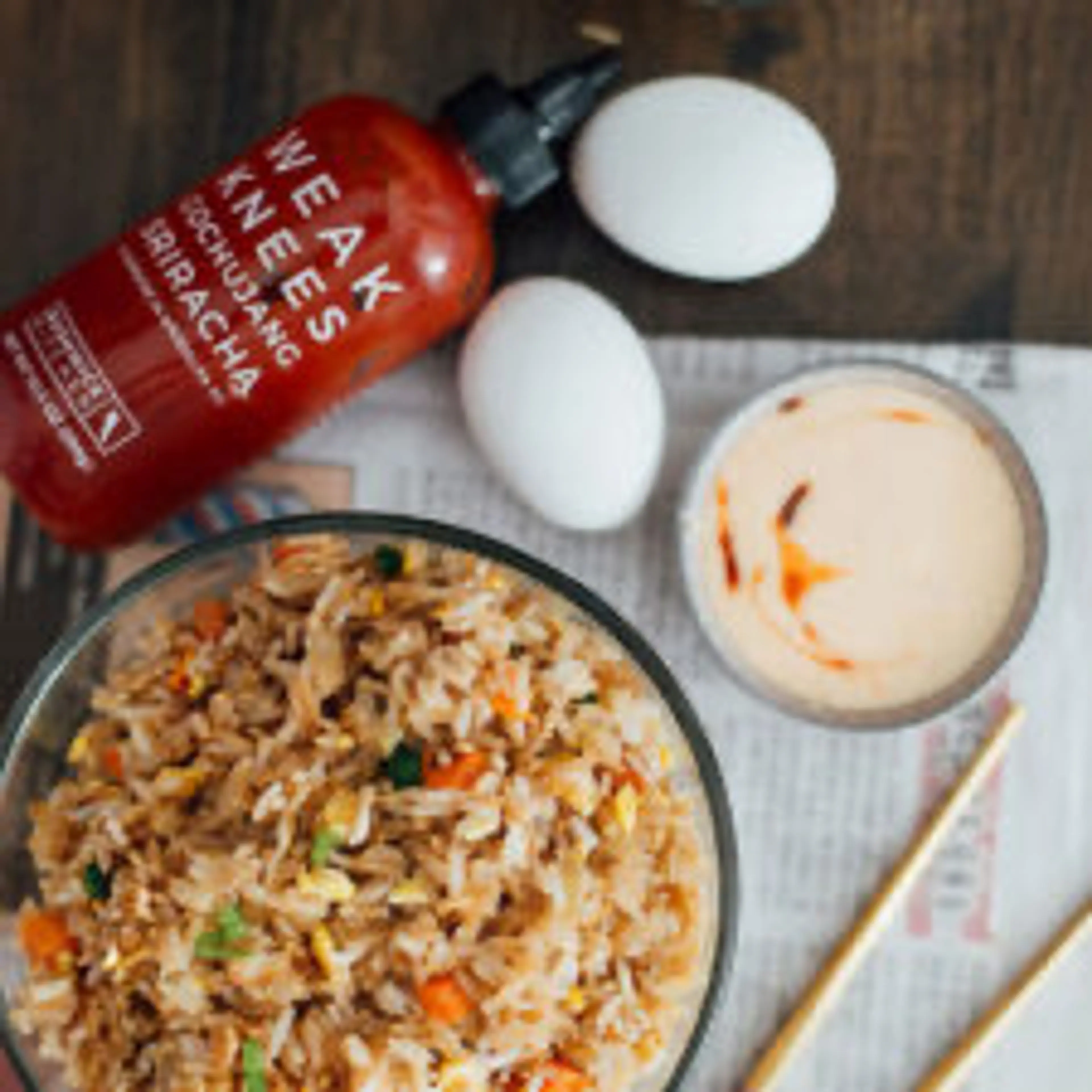 Hibachi-Style Fried Rice with Yum Yum Sauce