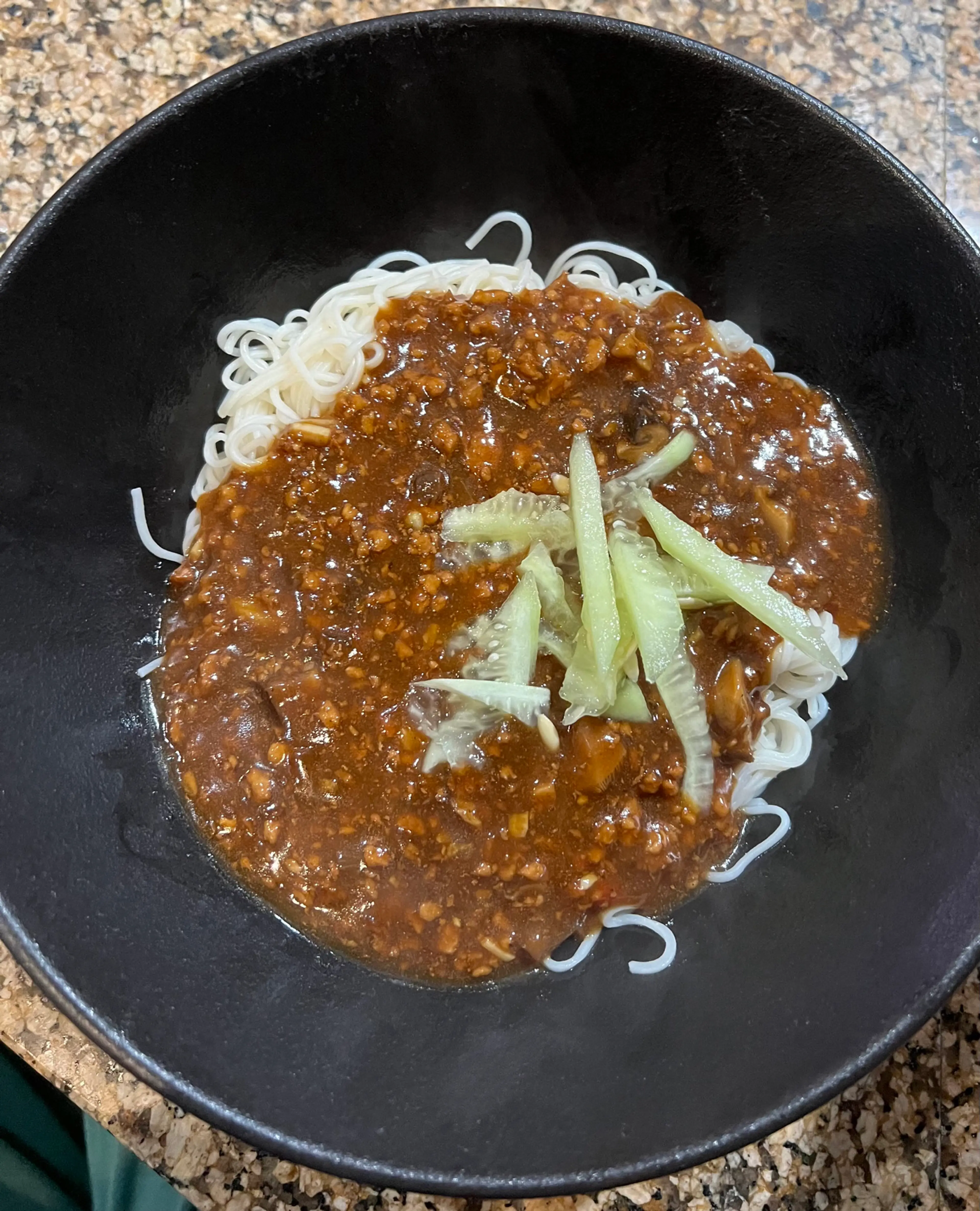 minced pork noodles