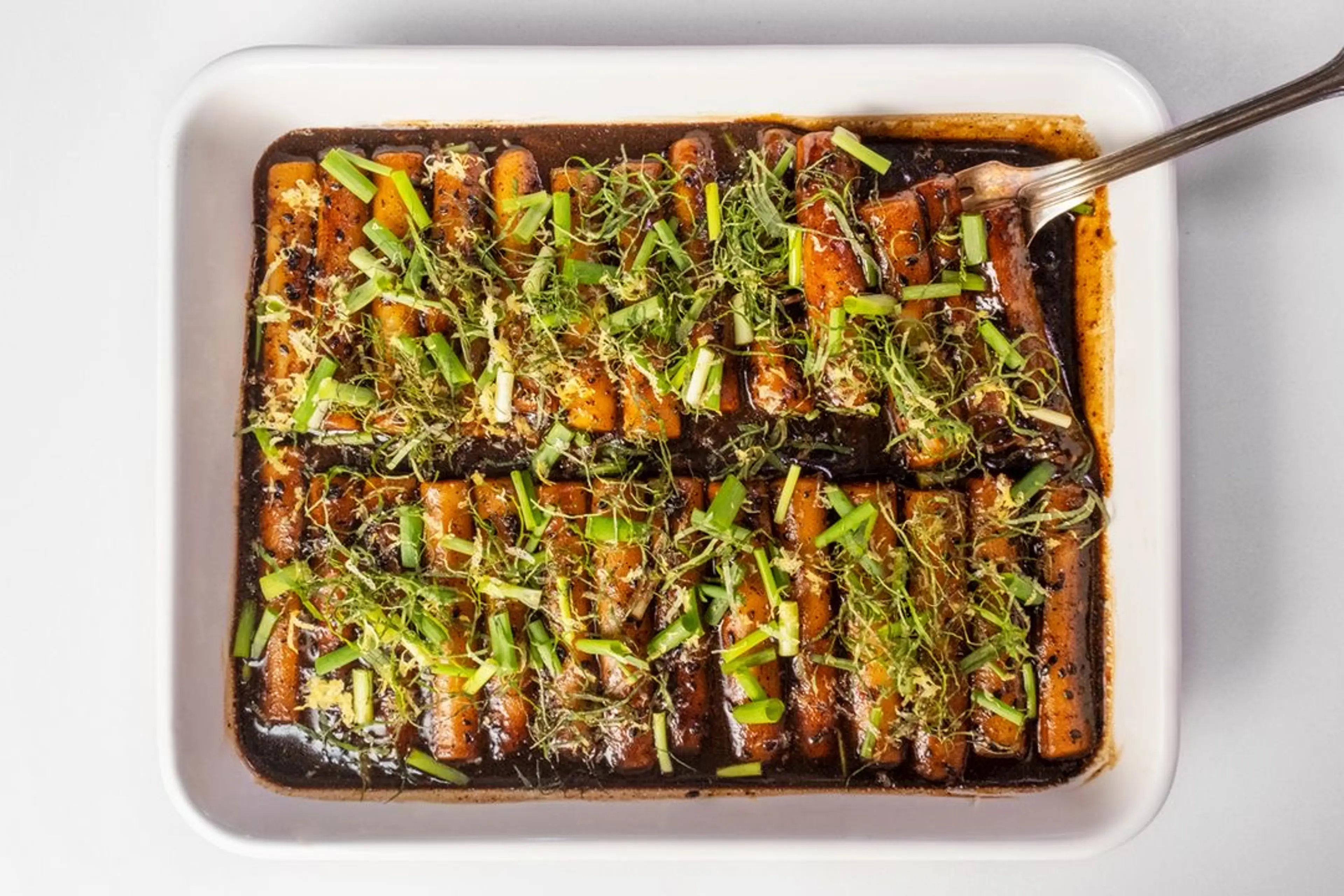 Black Sesame & Soy Tteokbokki