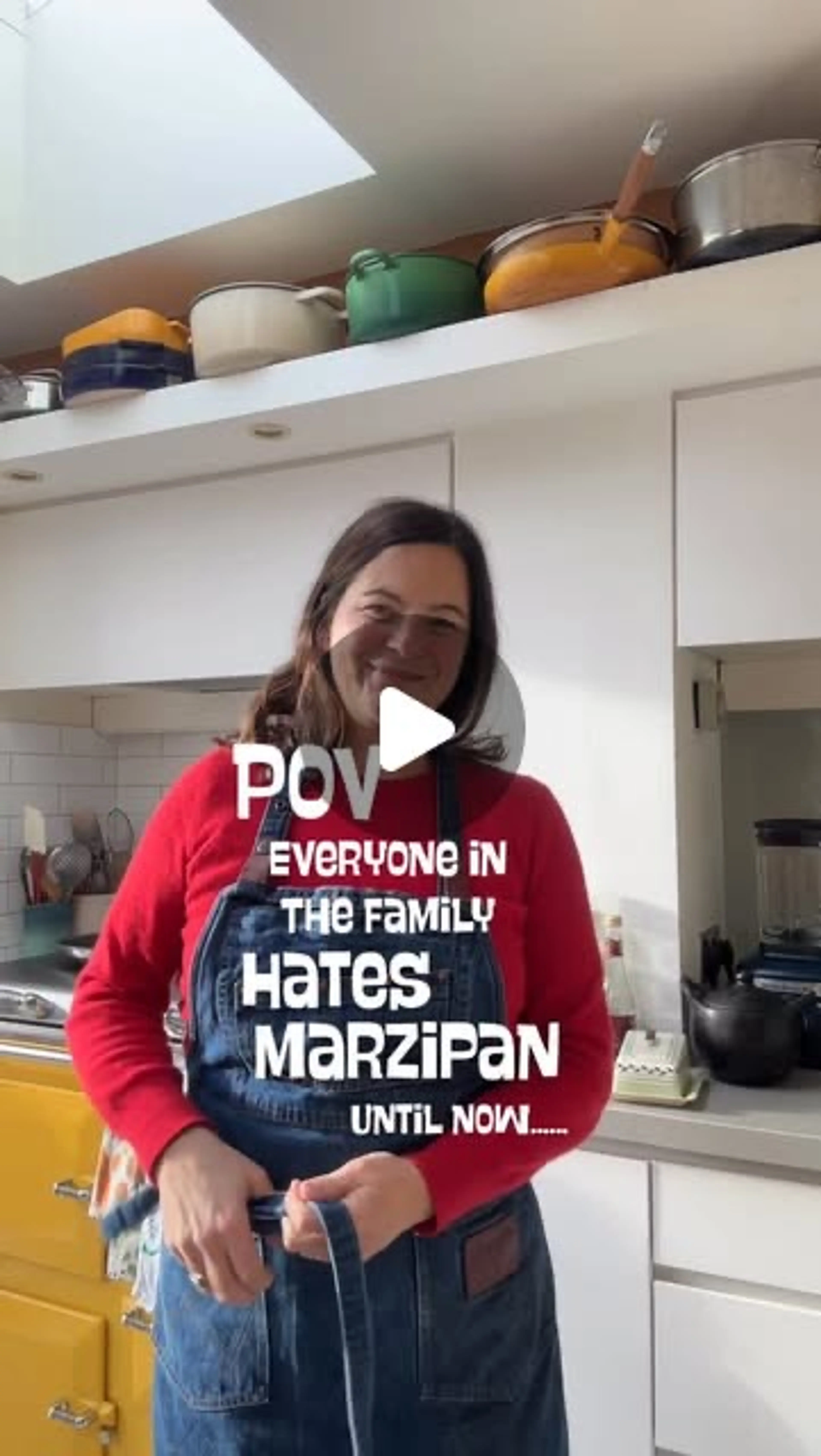 Marzipan And Peach Cake