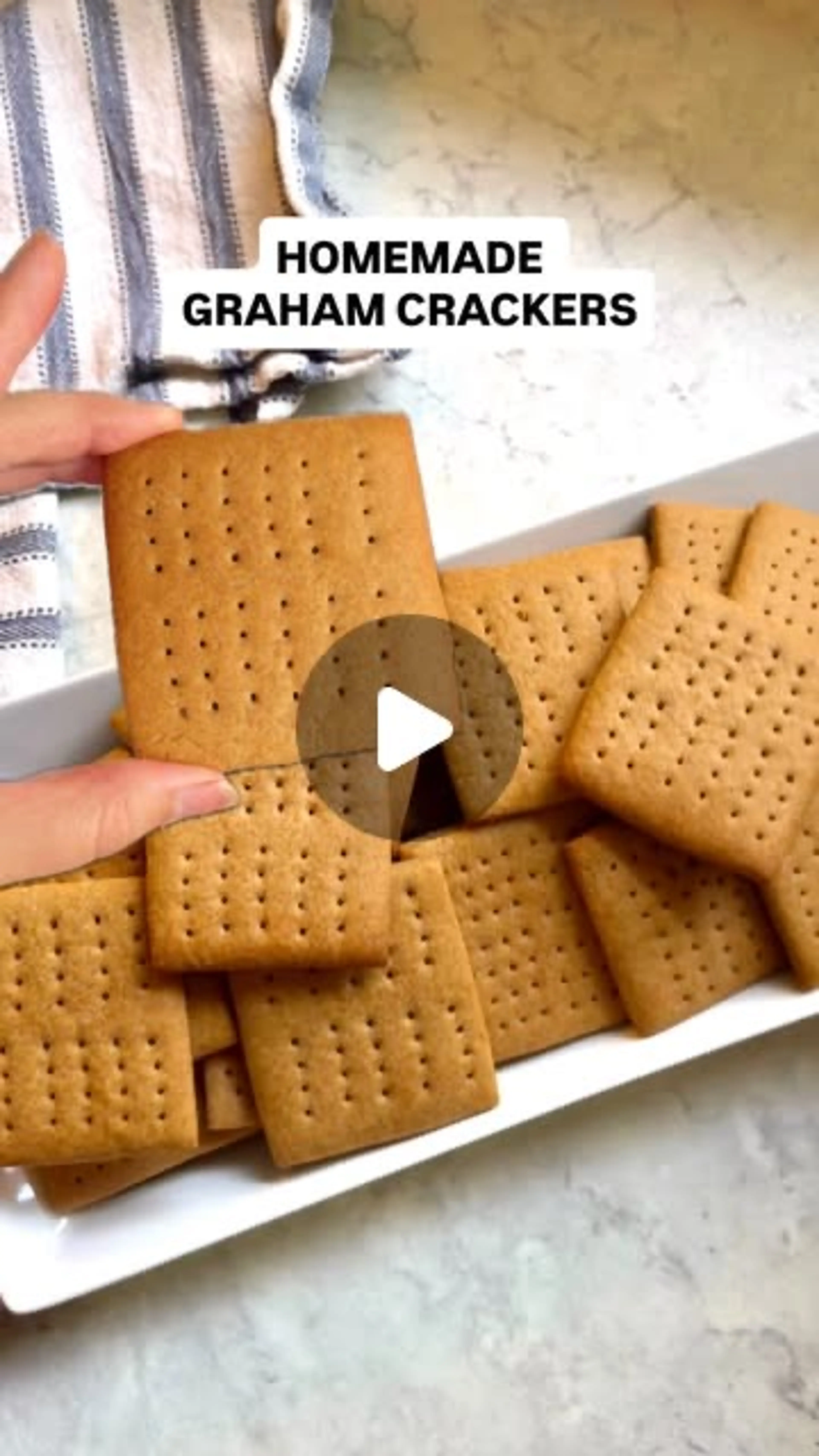 Homemade Graham Crackers