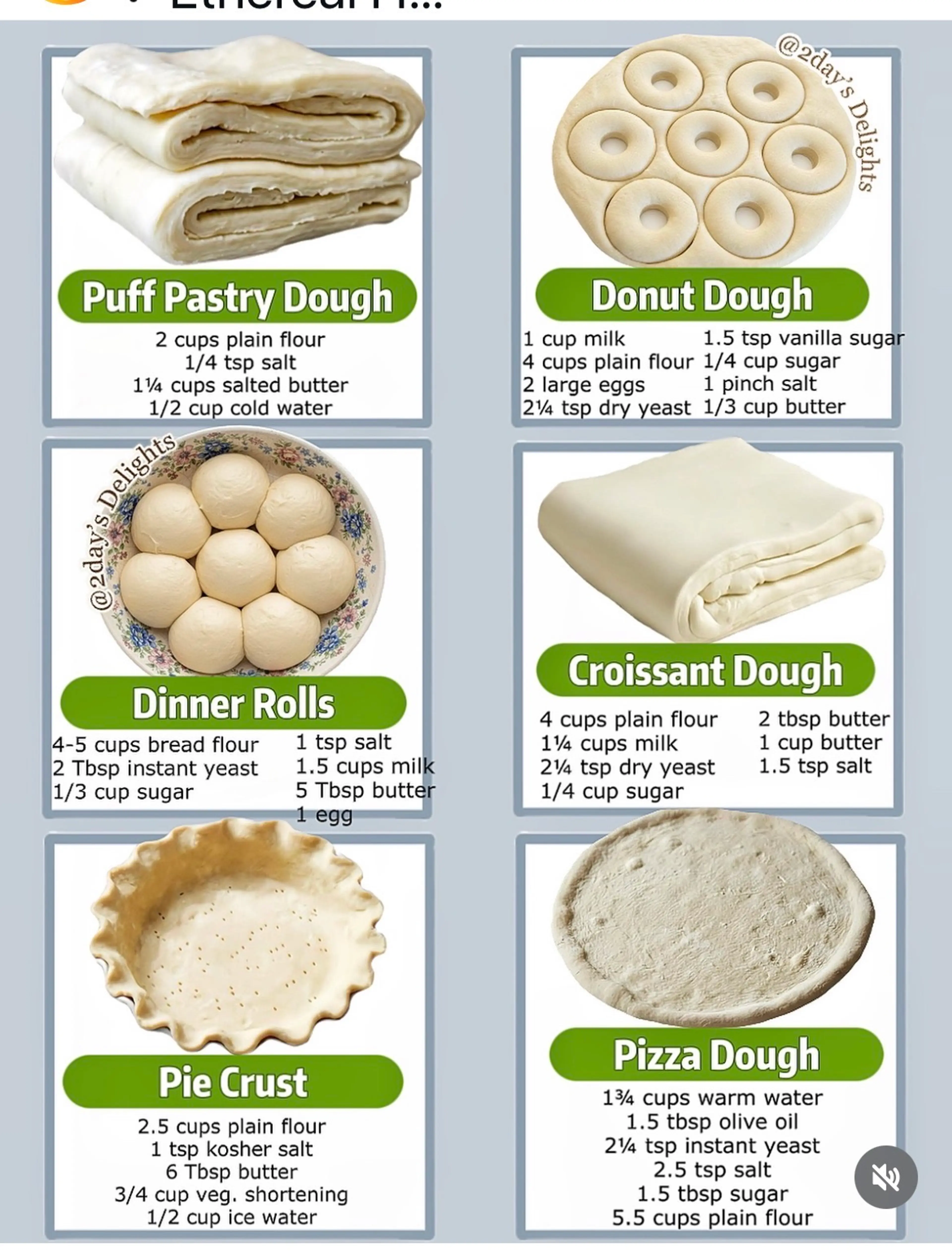 Handmade Classic Doughs with a Warm Buttery Scent, a Pillowy