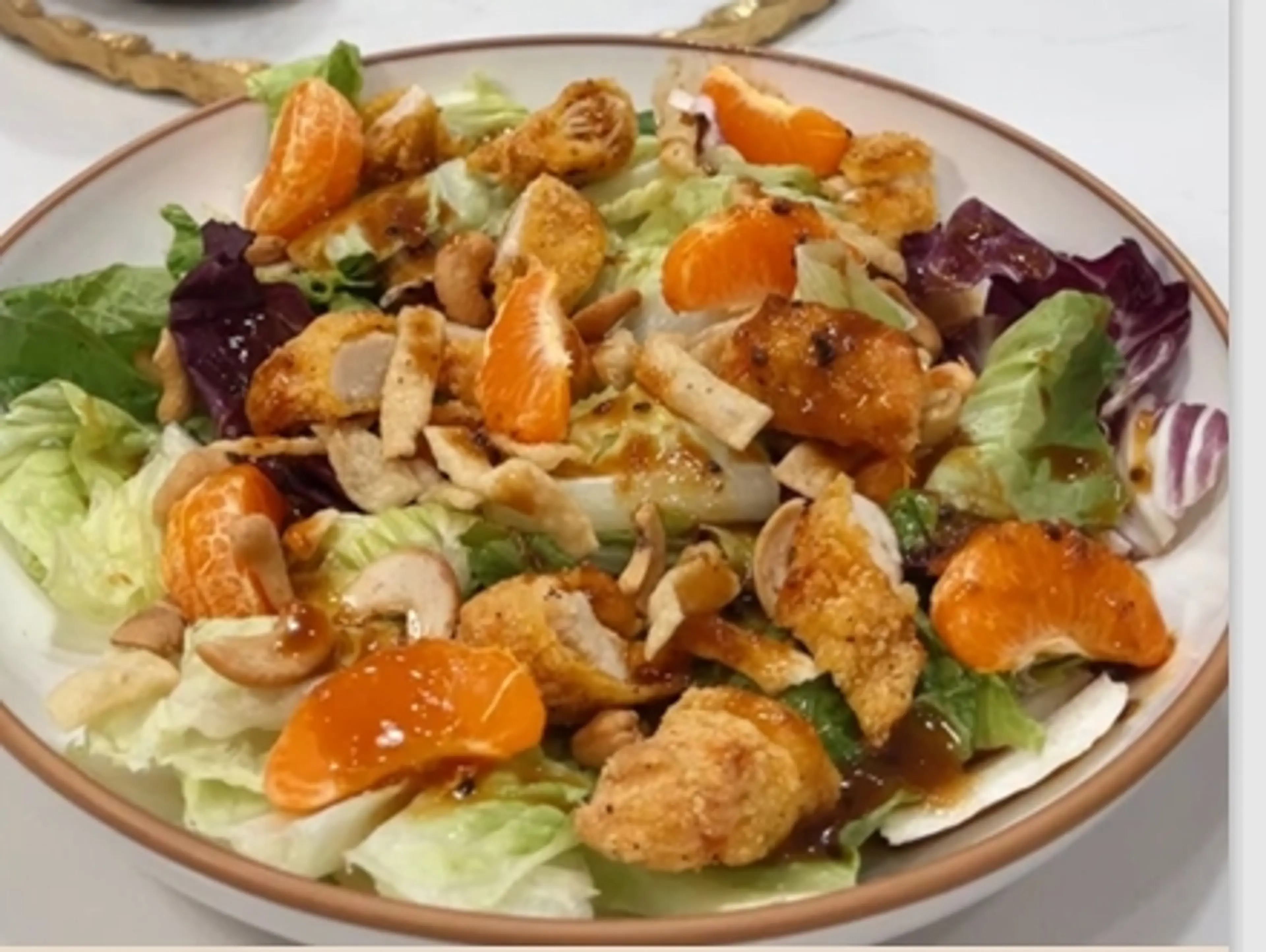 Oriental chicken salad