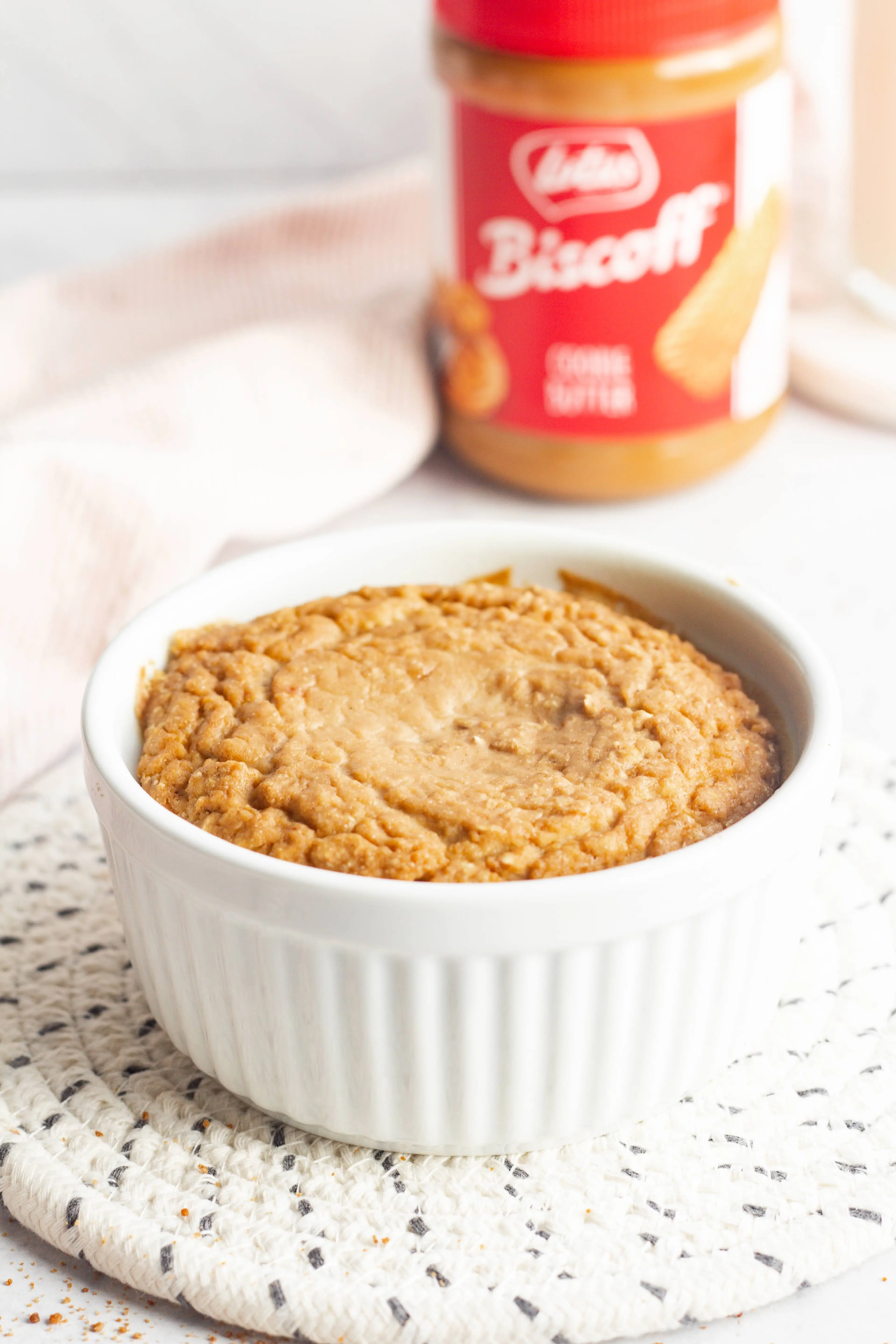Cookie Butter Mug Cake