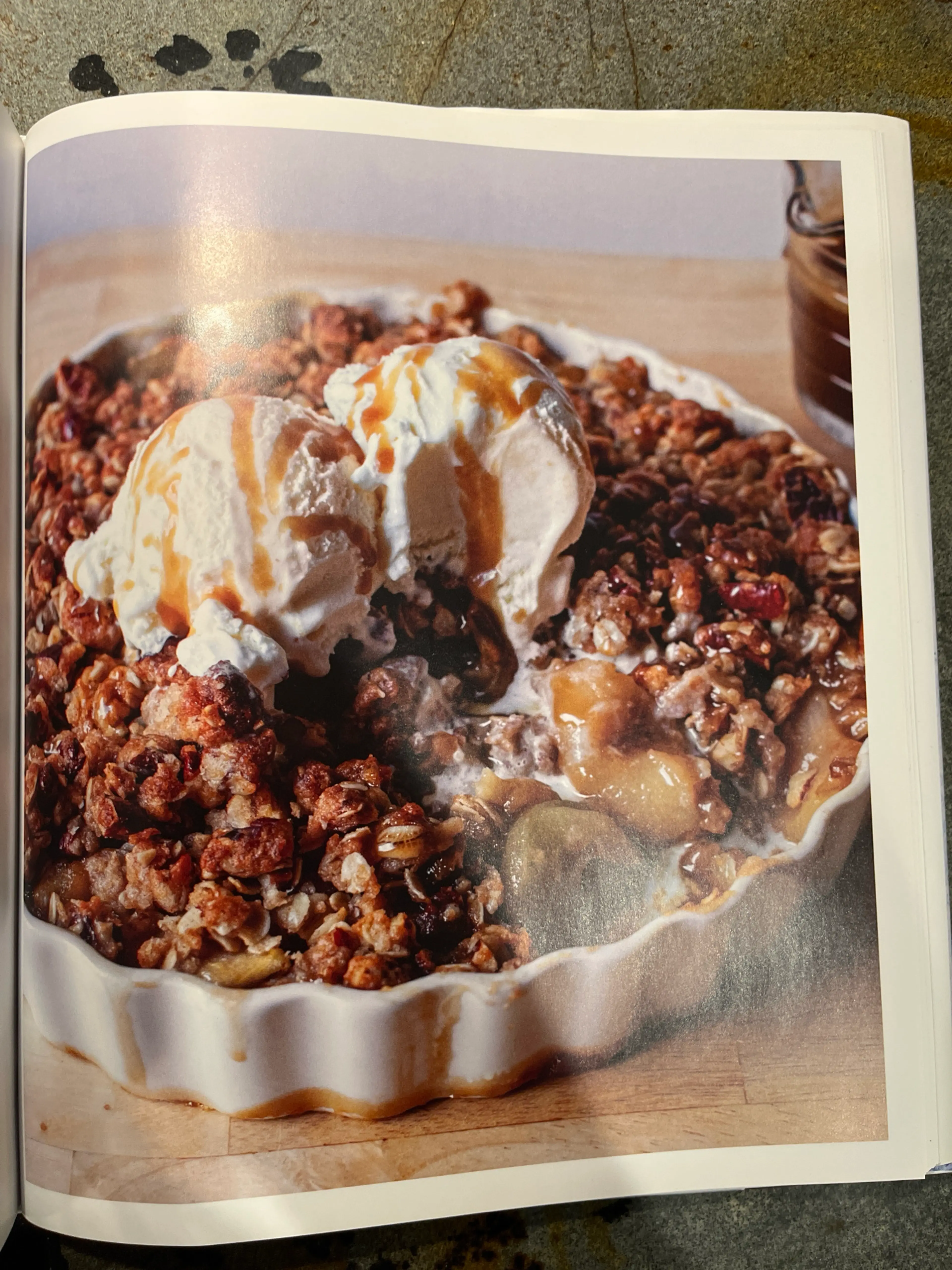 Apple Butterscotch Crisp
