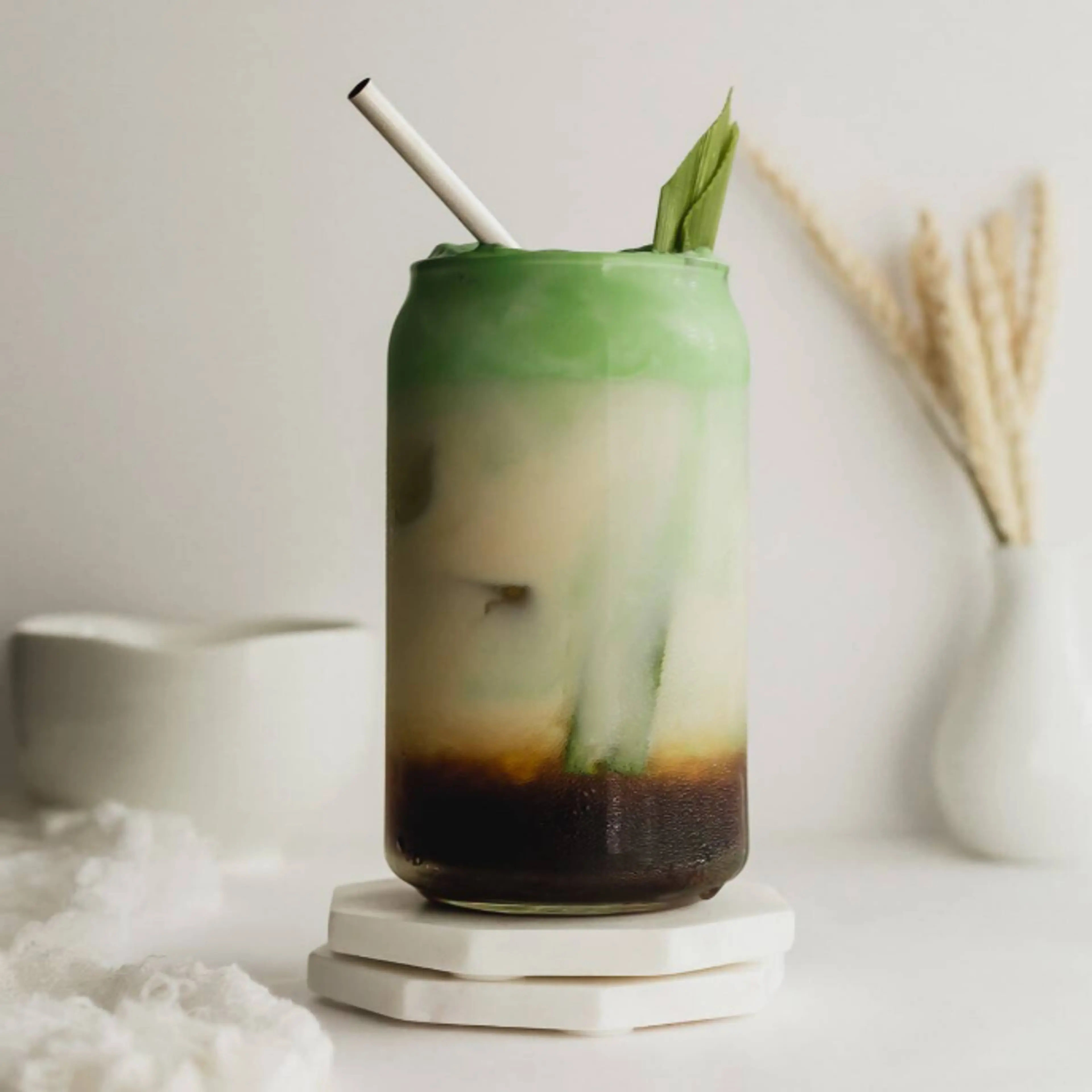 Pandan Latte