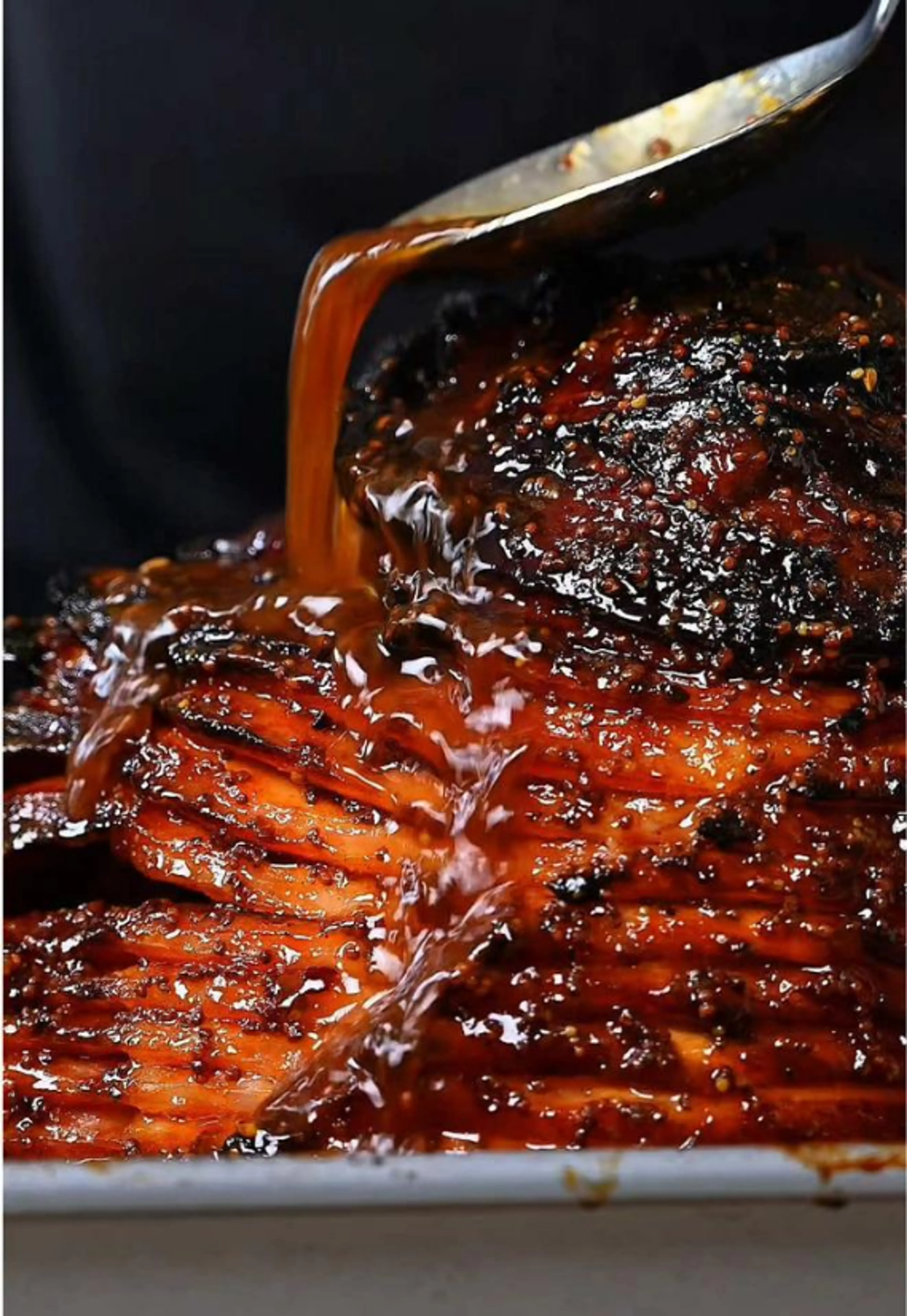 Honey Mustard Glazed Spiral Ham