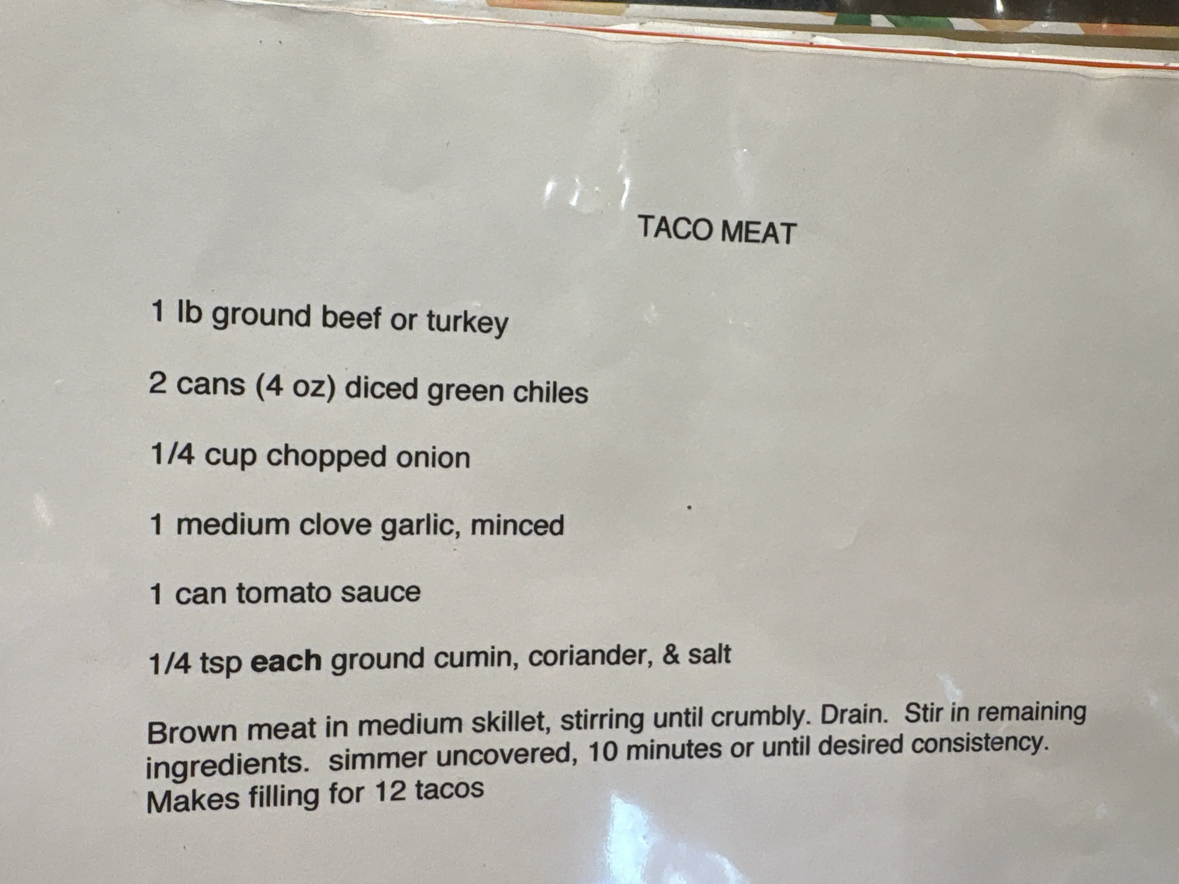 Taco Meat