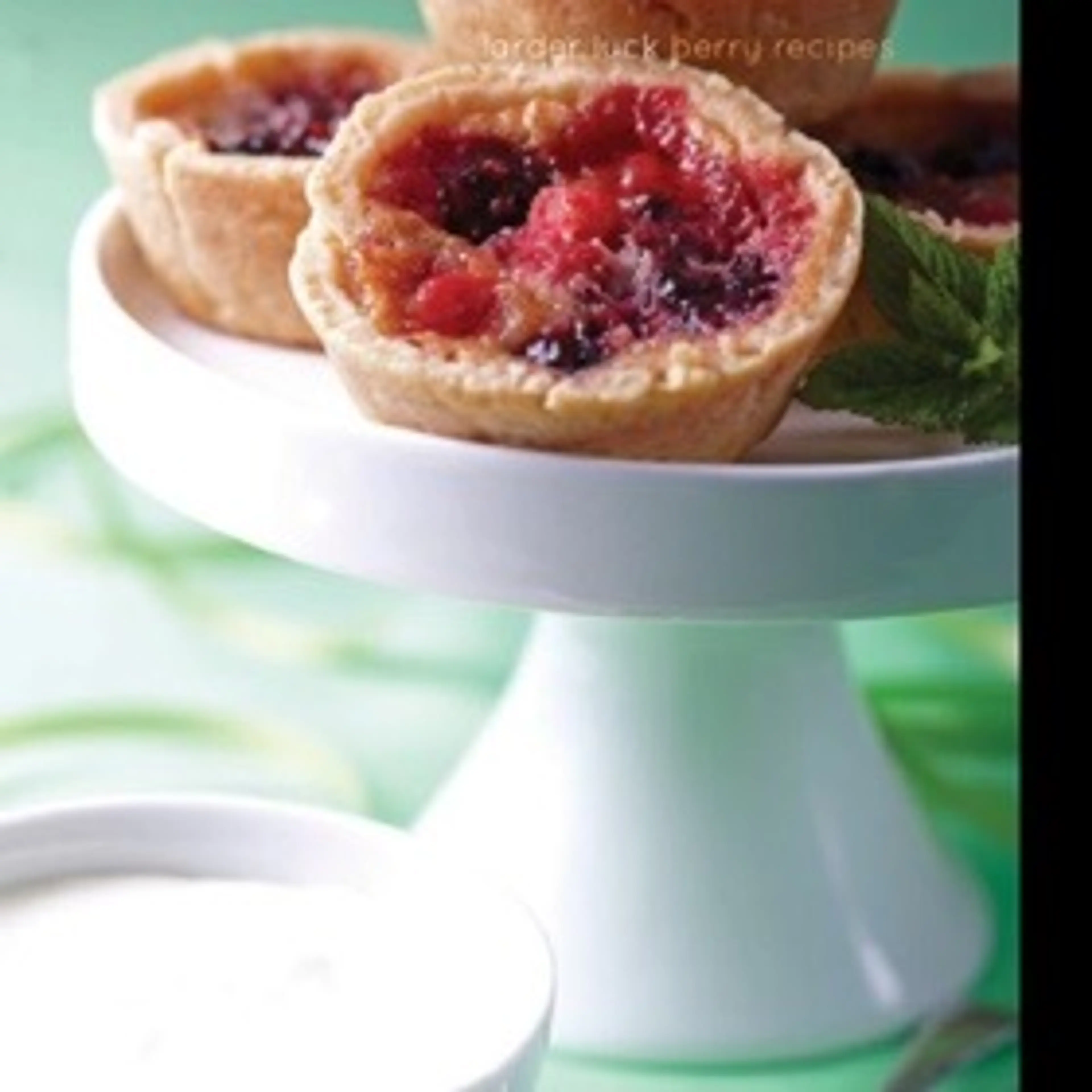 Mixed berry tarts