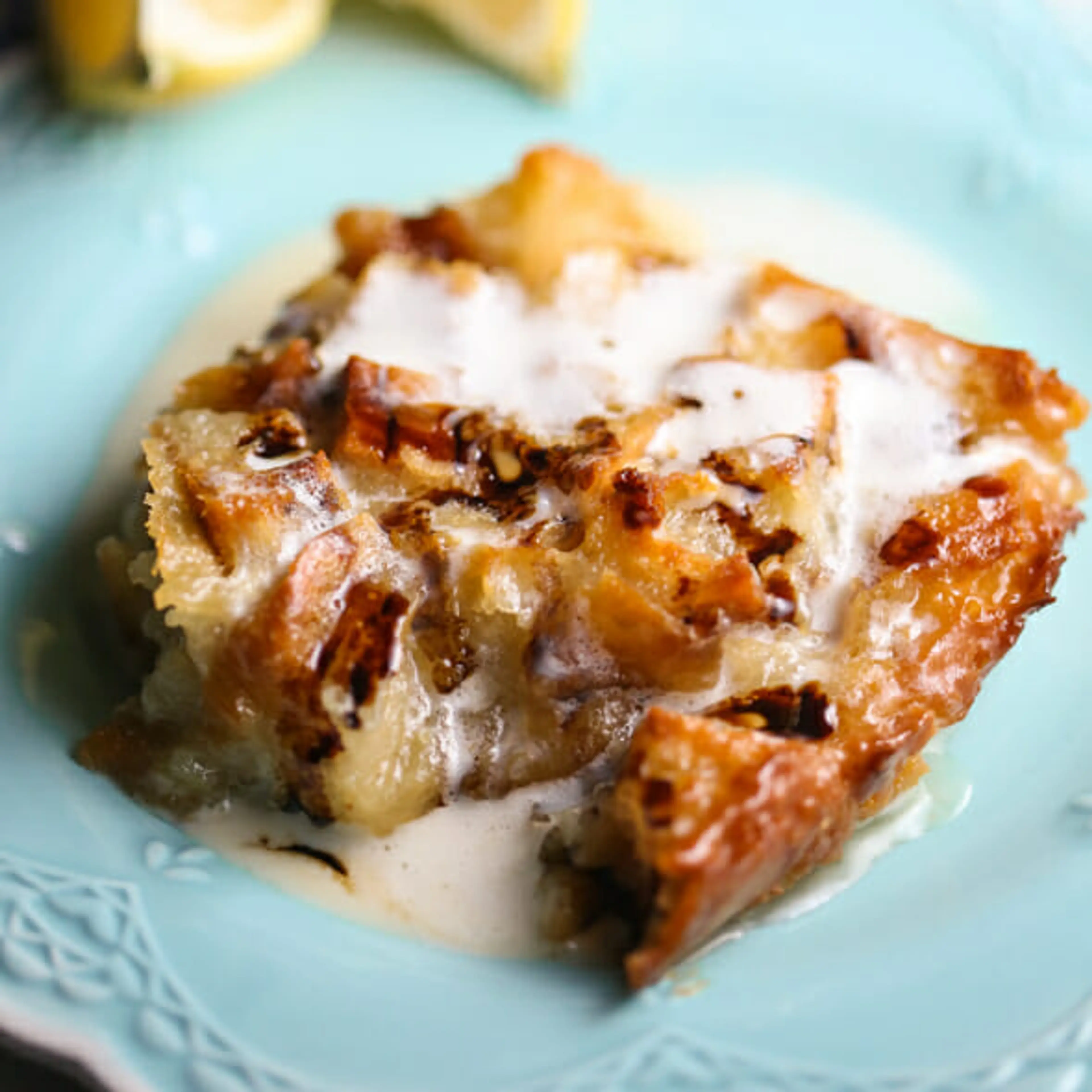 Lemon Bread Pudding