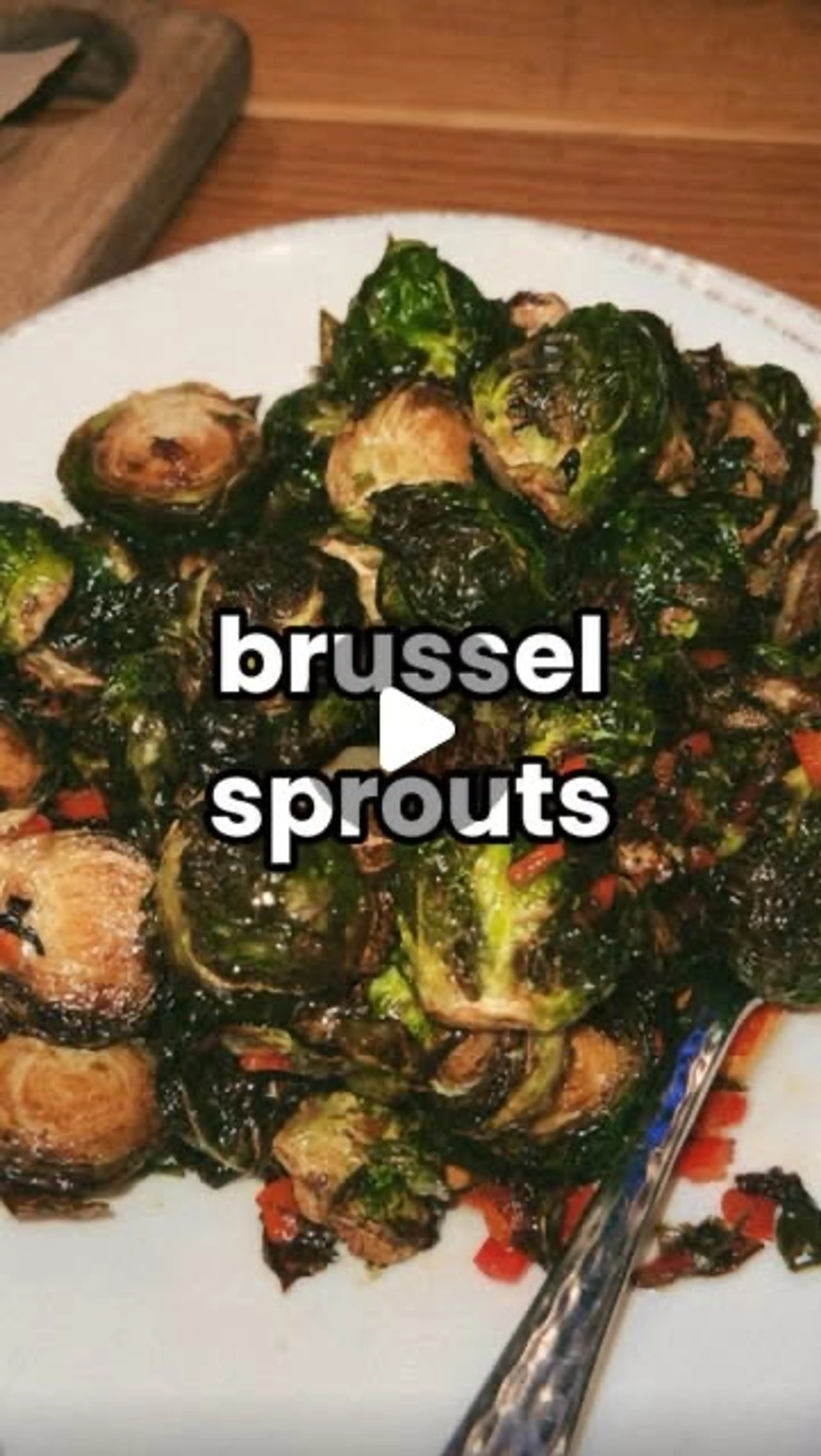Sweet Chili Brussels Sprouts