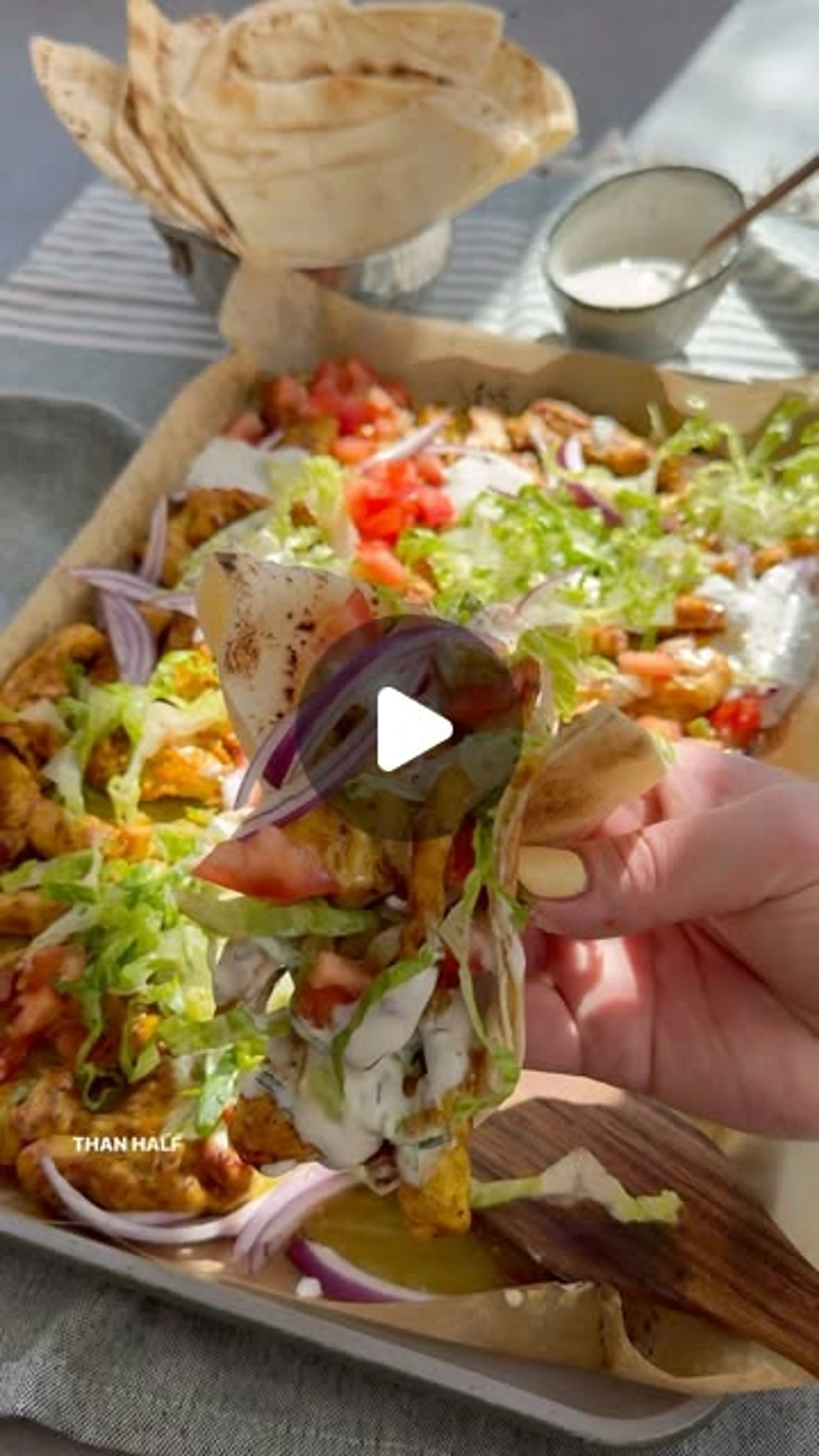 Easy Sheet Pan Chicken Shawarma- Ready in 30 Minutes and Per