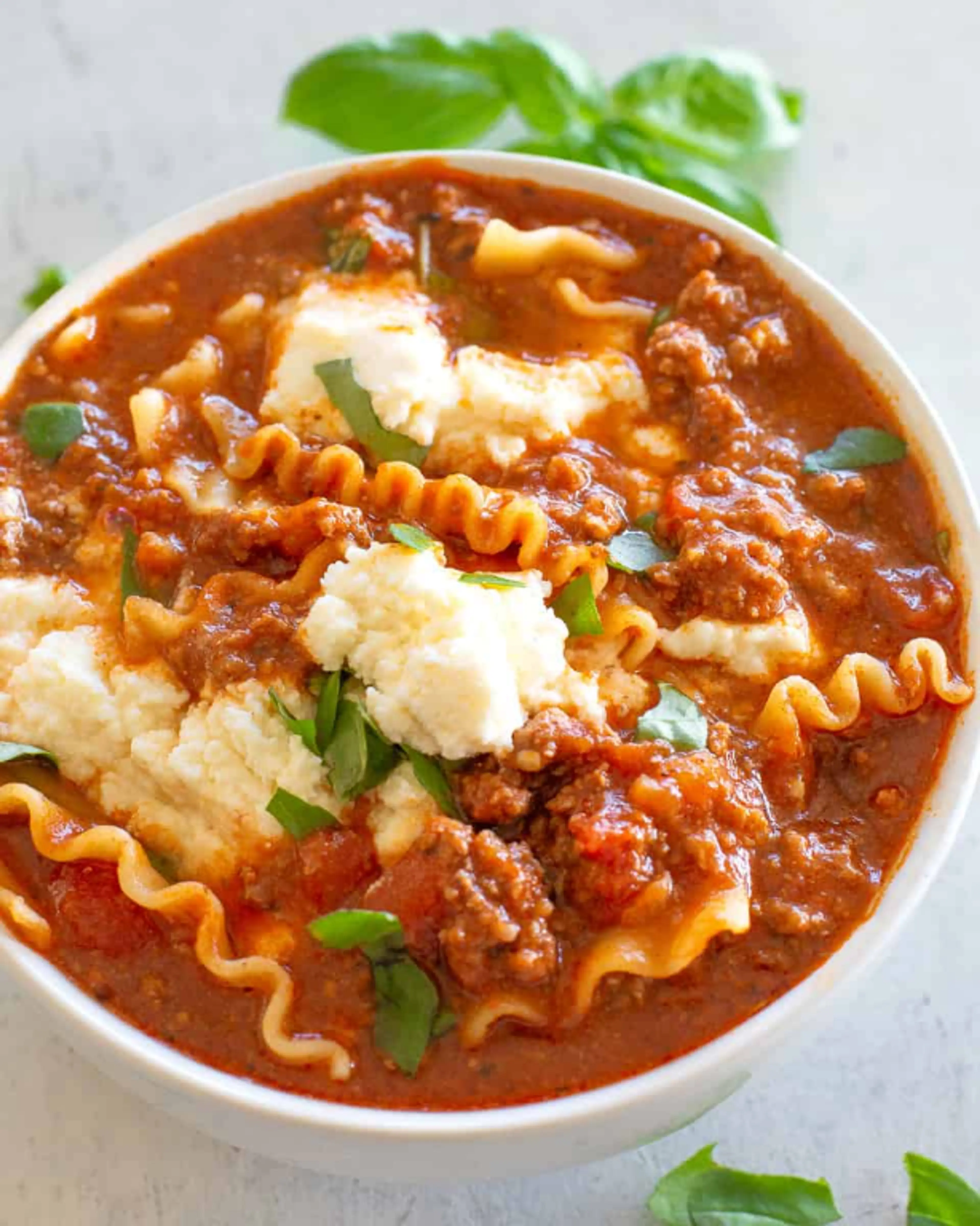 Lasagne Soup