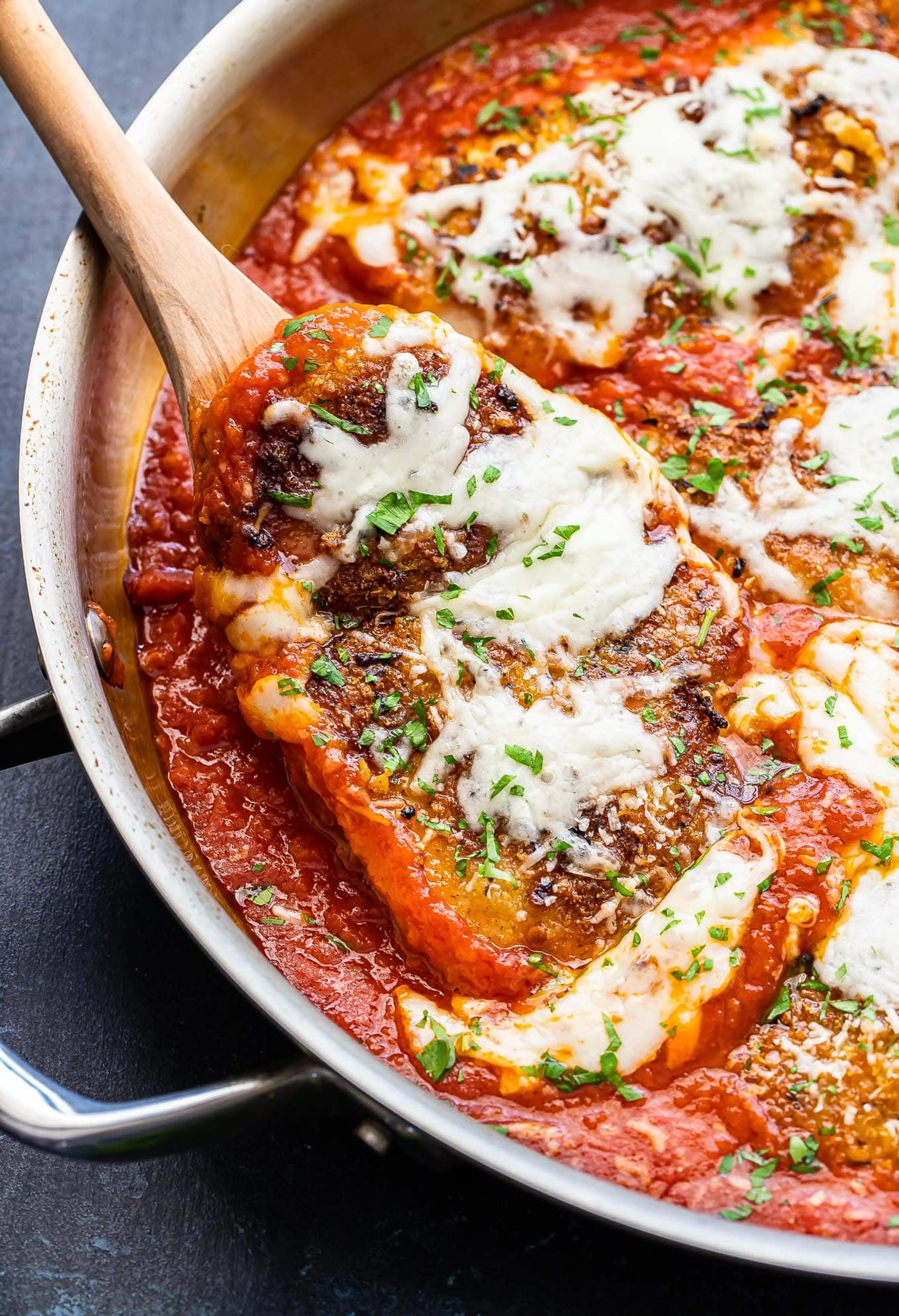 Skillet Chicken Parmesan