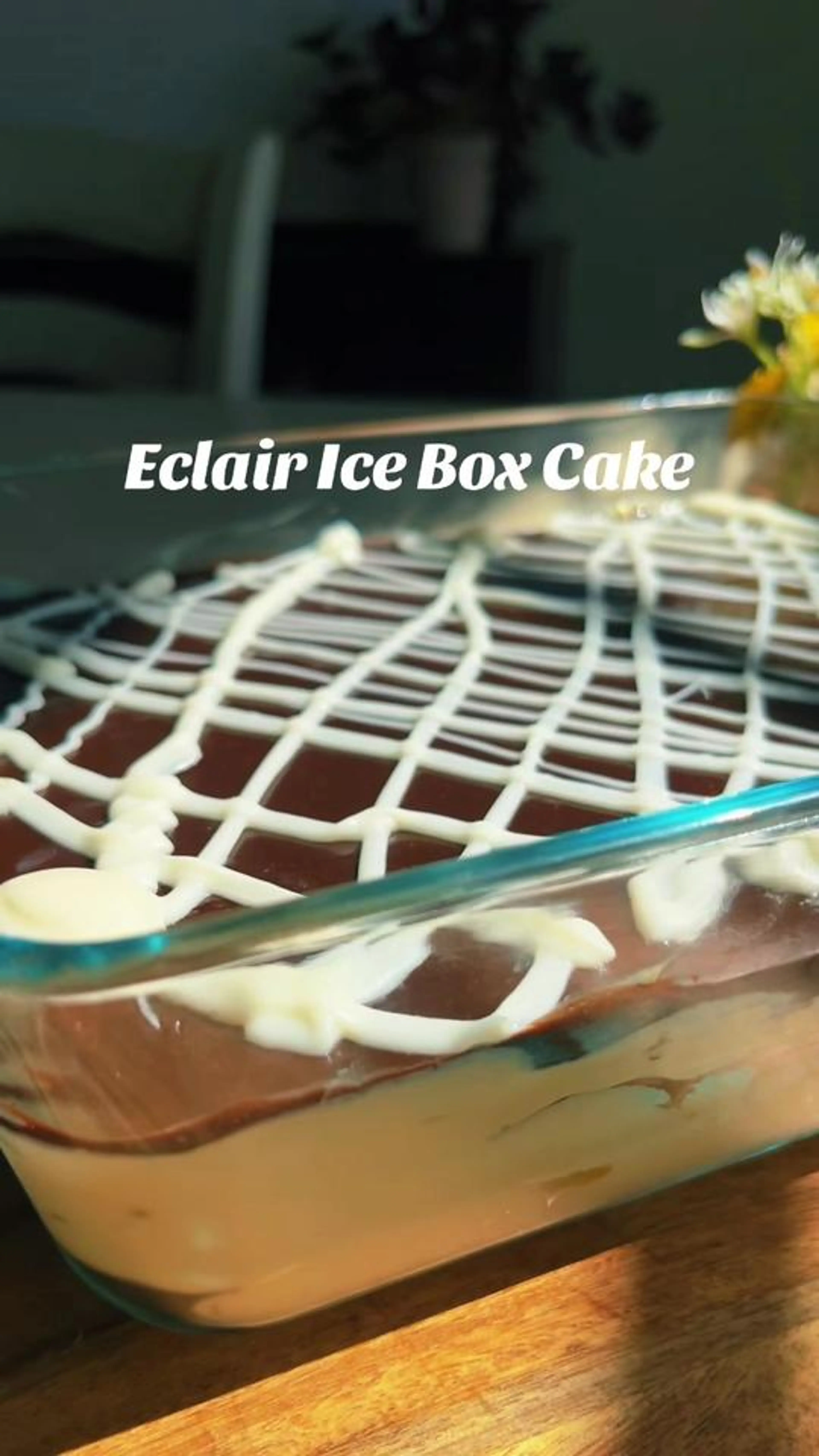 Eclair Icebox Cake