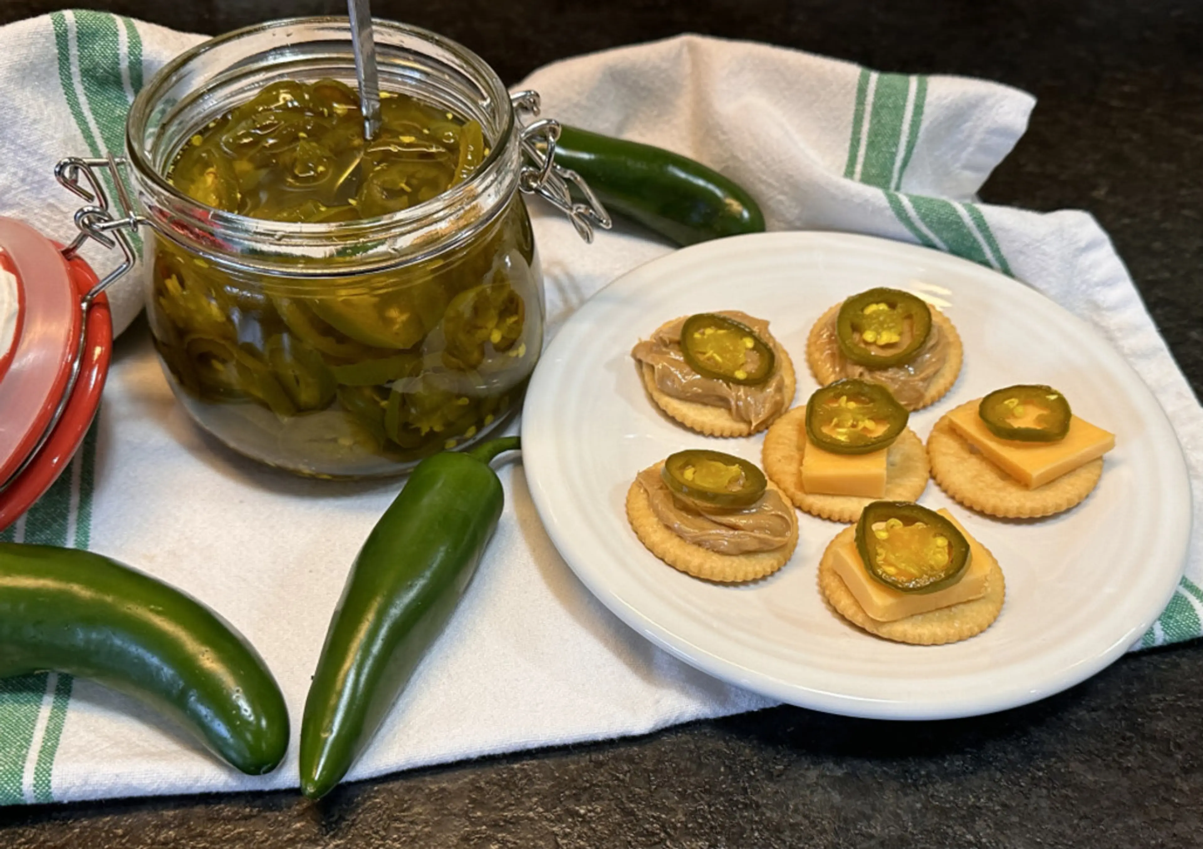 Candied Jalapeno or Cowboy Candy