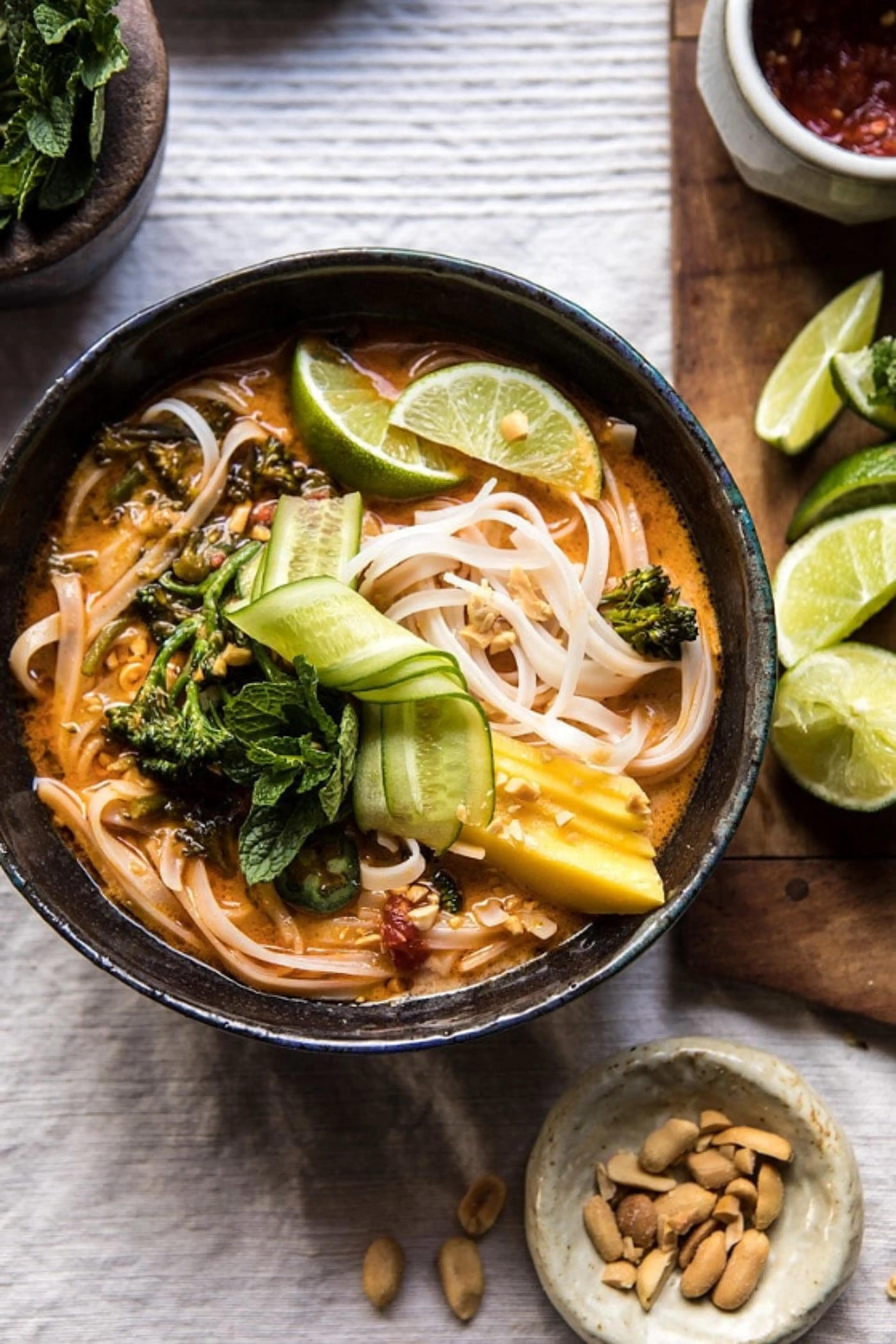 Peanut Butter Noodle Soup